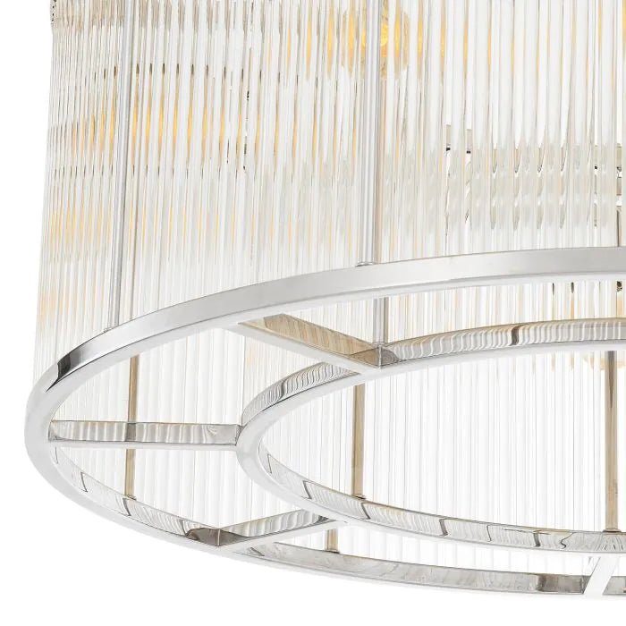 Bernardi Ceiling Lights - Single | Twin - Brass | Bronze | Nickel - Eichholtz - Luxury Lighting BoutiqueBrass/Metal ChandeliersEichholtz