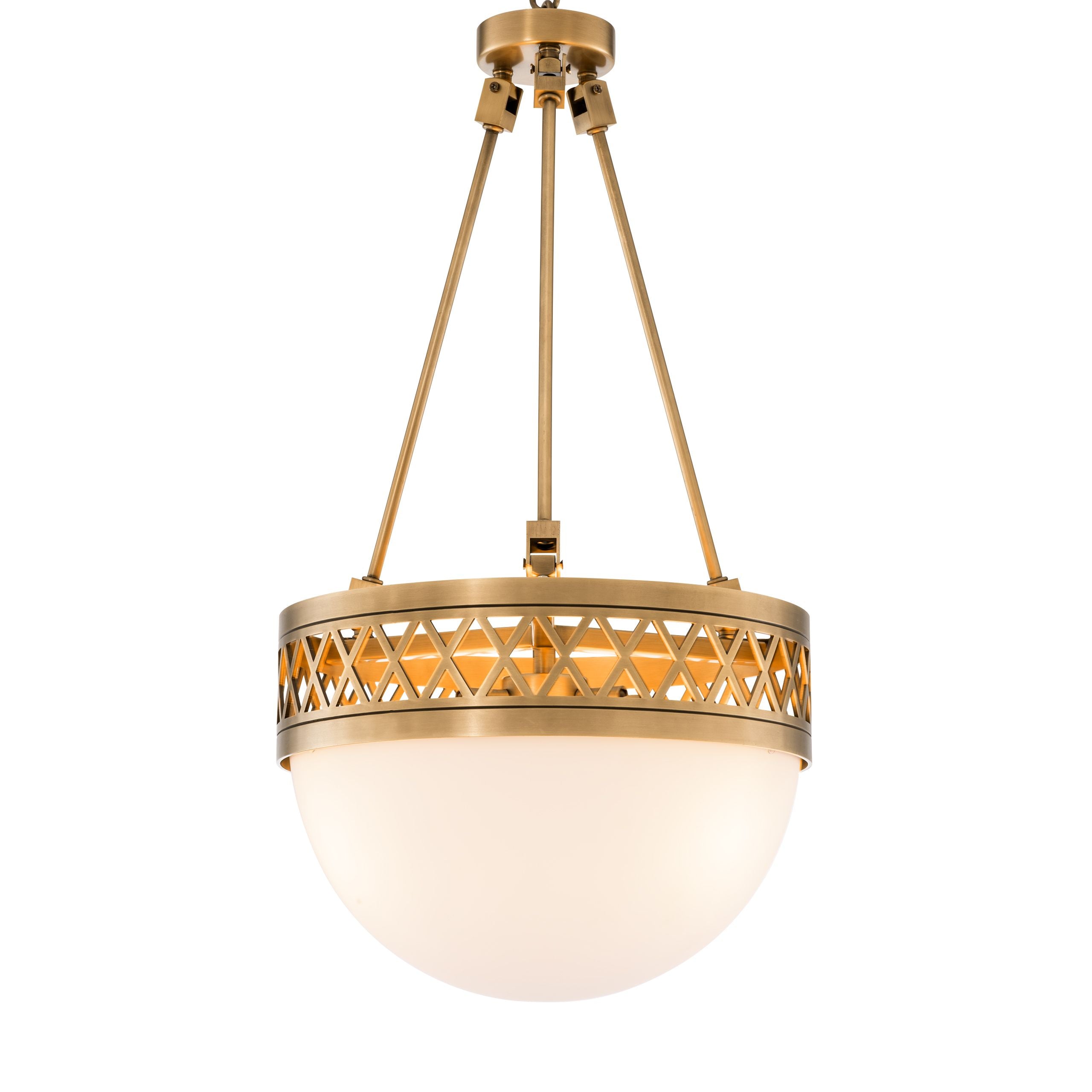 Bistroquette Modern Brass Chandelier - Brass - Eichholtz - Luxury Lighting BoutiqueCeiling LightEichholtz
