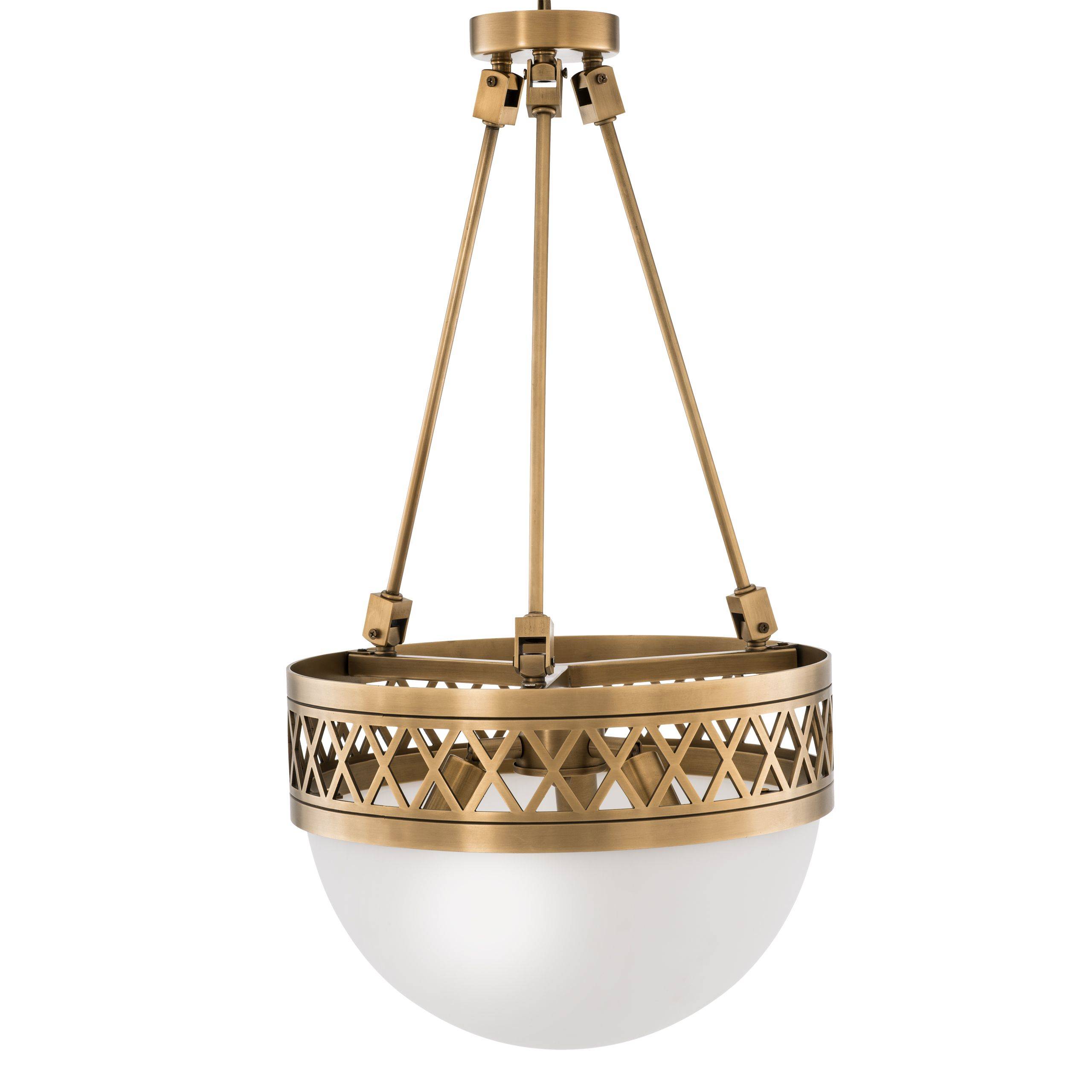 Bistroquette Modern Brass Chandelier - Brass - Eichholtz - Luxury Lighting BoutiqueCeiling LightEichholtz