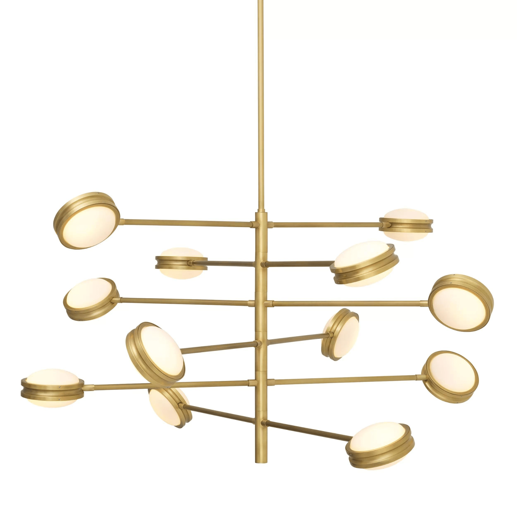 Blaize Modern Brass Chandelier - Eichholtz - Luxury Lighting BoutiqueCeiling LightEichholtz