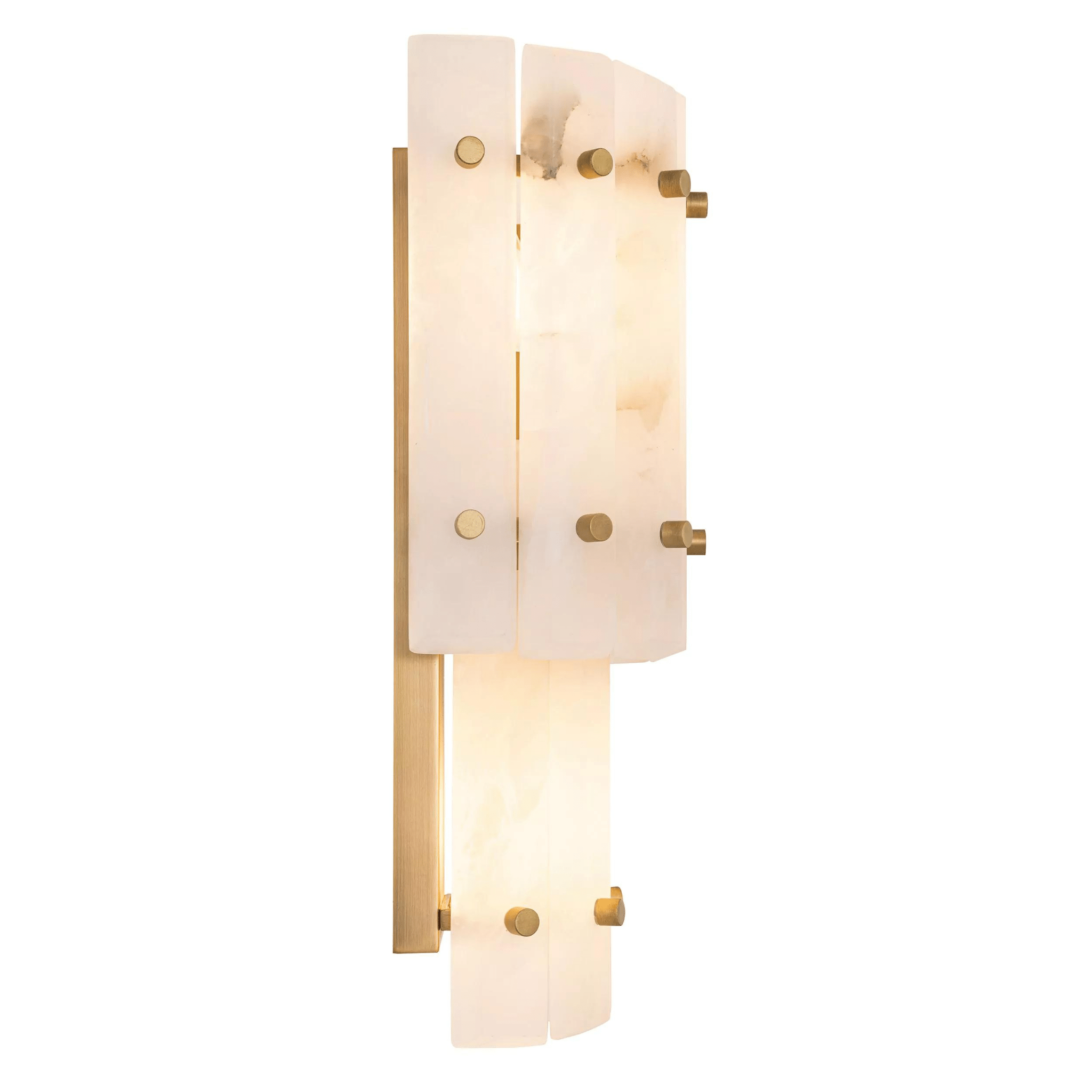Blason Double Wall Lamp - Alabaster | Frosted Glass - Eichholtz - Luxury Lighting BoutiqueWall LightsEichholtz