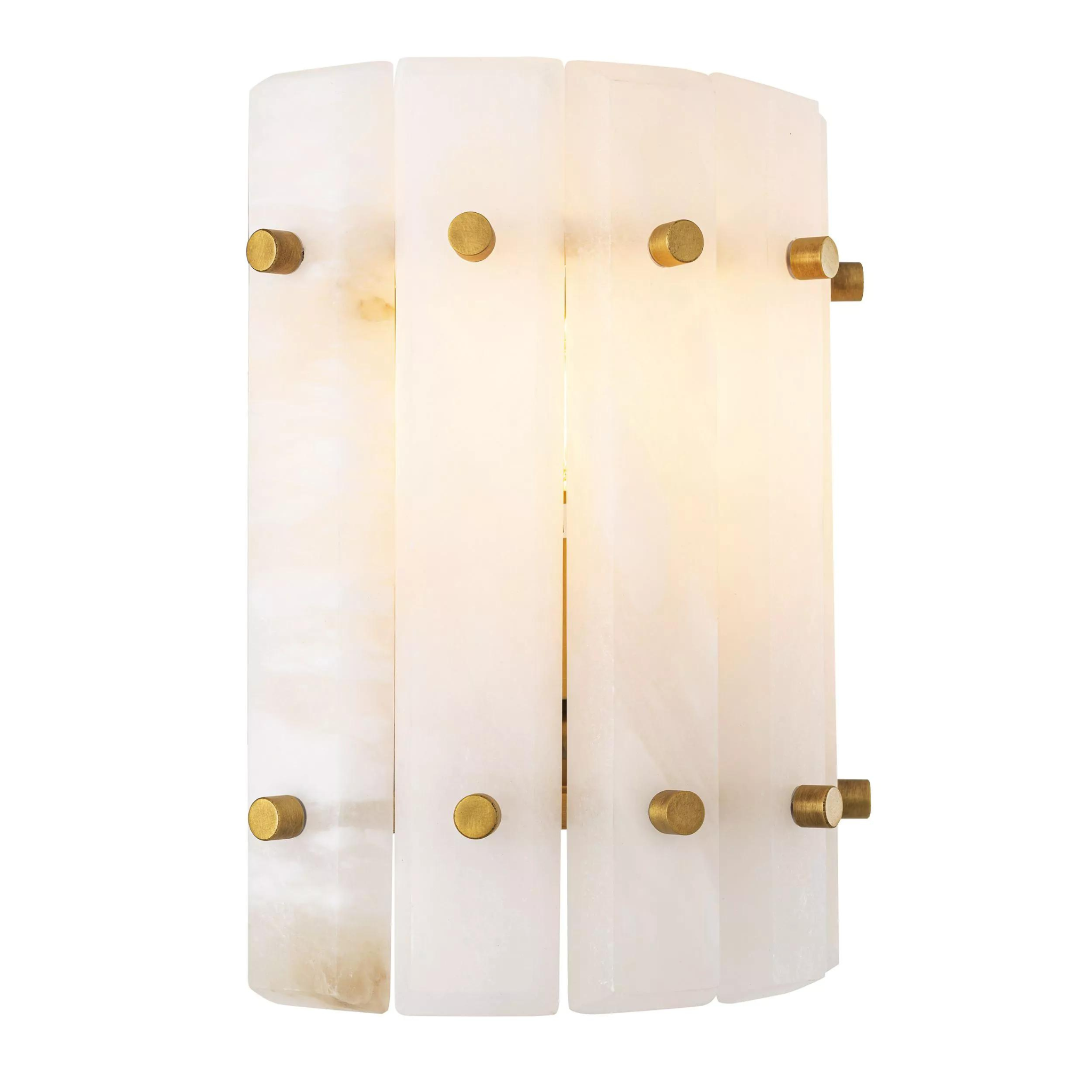 Blason Single (Alabaster/Frosted Glass) Wall Light - Eichholtz - Luxury Lighting Boutique