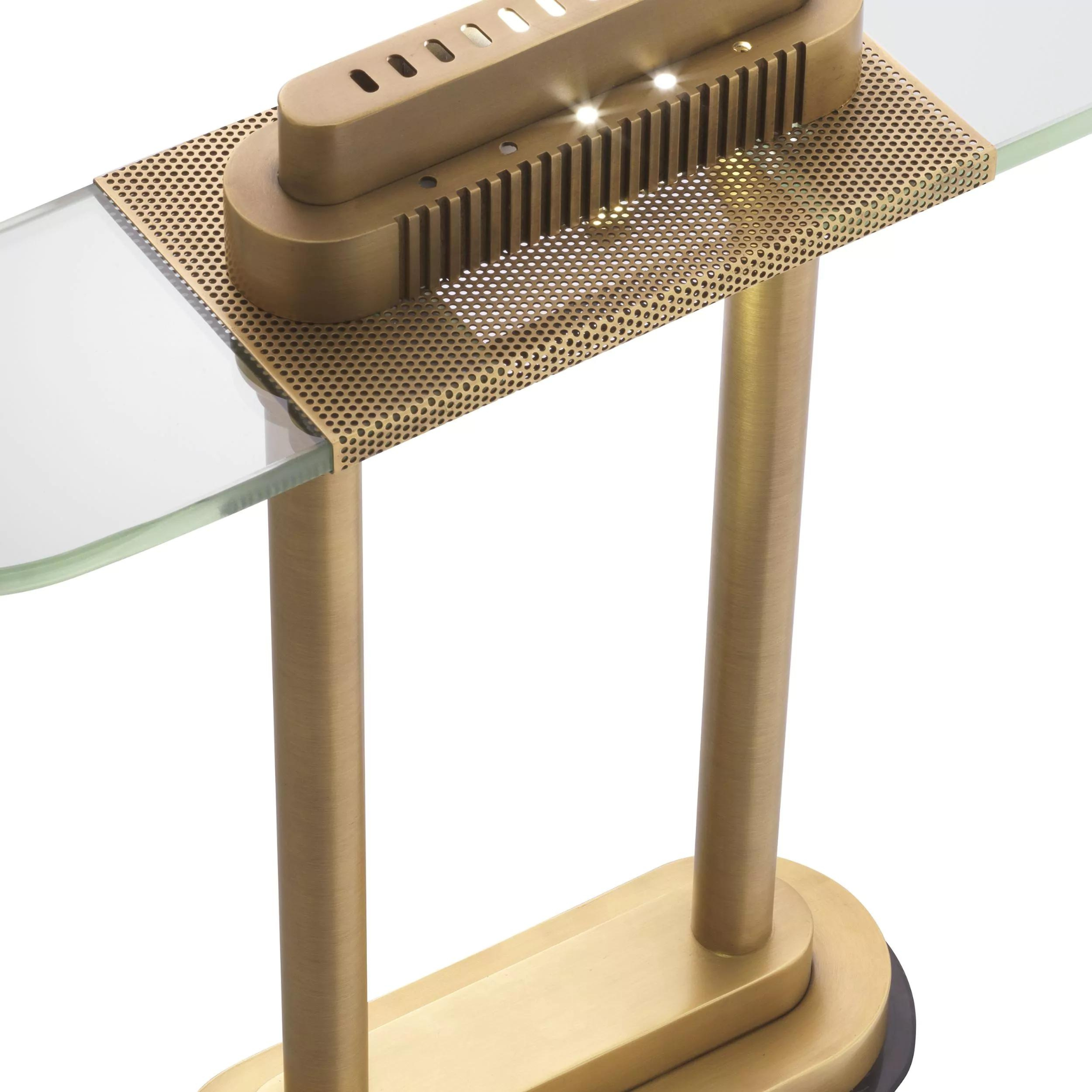 Bologno (Antique Brass Finish) Table Lamp - Eichholtz - Luxury Lighting Boutique