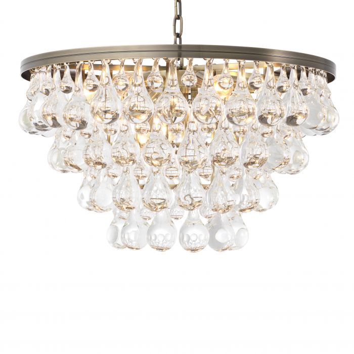 Bolzano Modern Chandelier - Brass - Eichholtz - Luxury Lighting BoutiqueBrass/Metal ChandeliersEichholtz