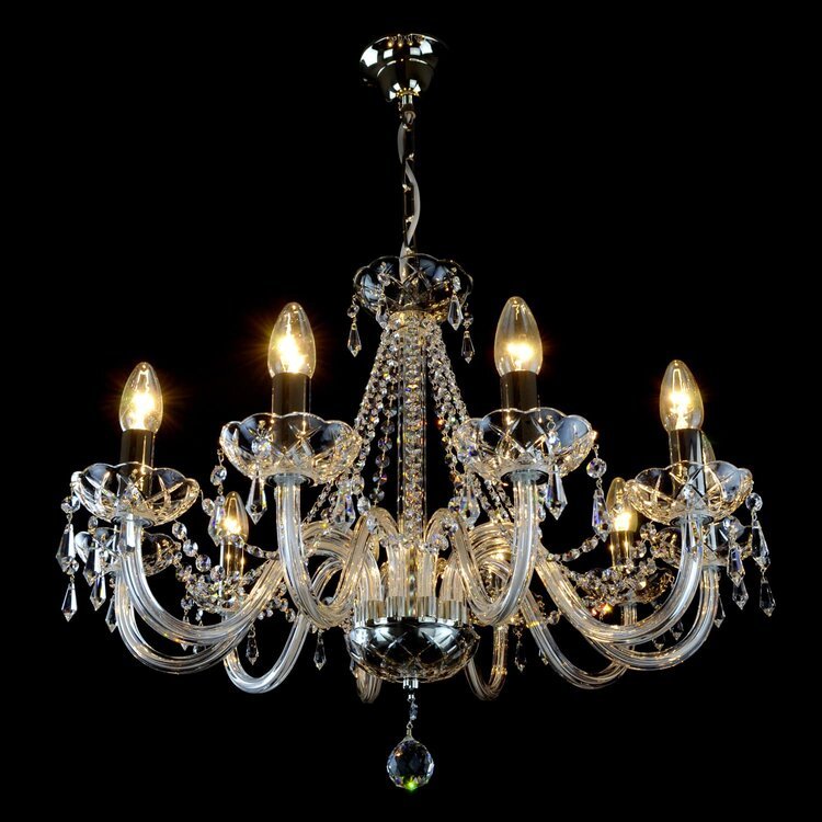 Bonton 10 Light Crystal Chandelier - Wranovsky - Luxury Lighting BoutiqueModern Crystal ChandeliersWranovsky