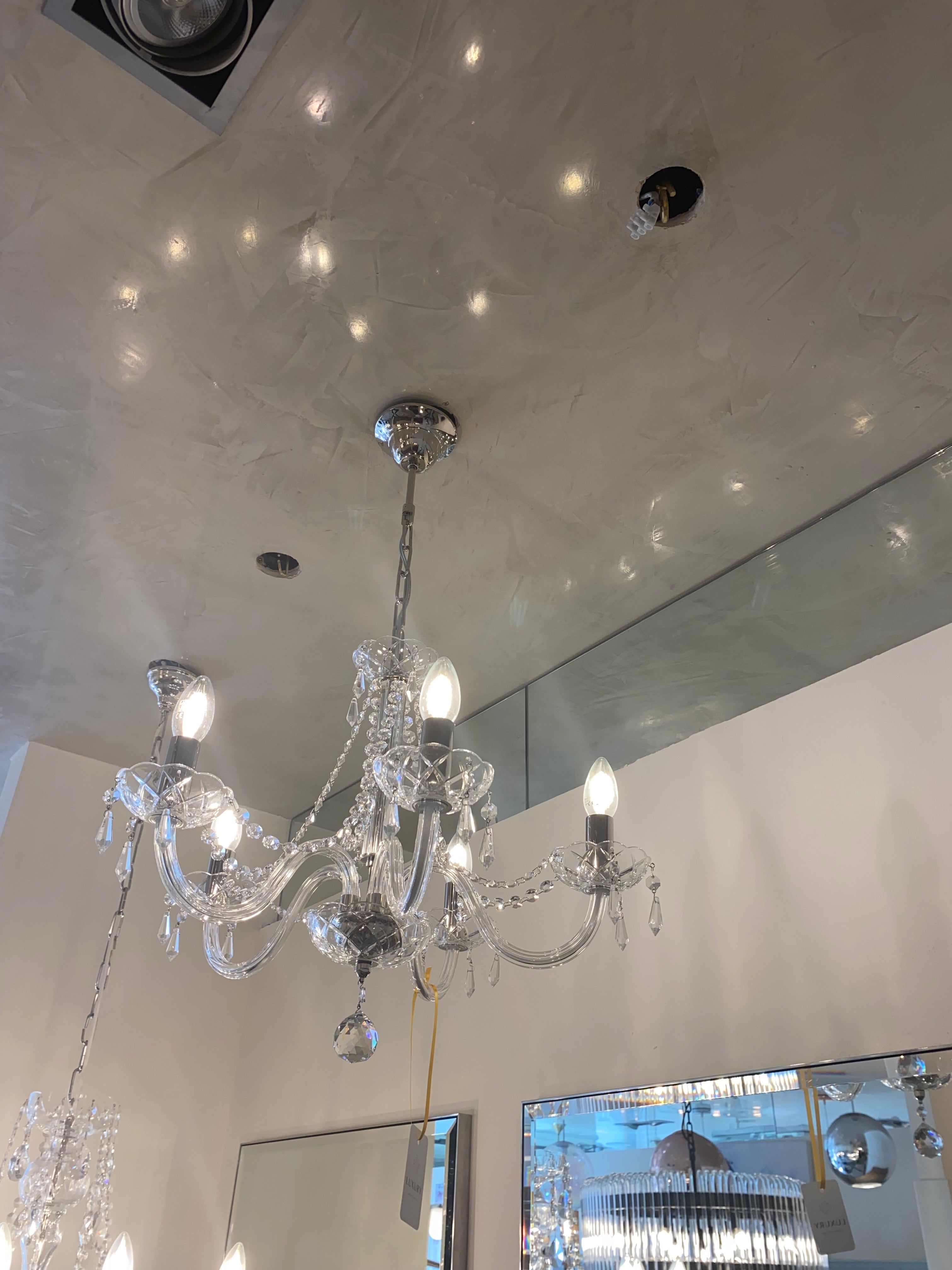 Bonton 5 Light Crystal Chandelier - Wranovsky (Ex-Display) - Luxury Lighting Boutique