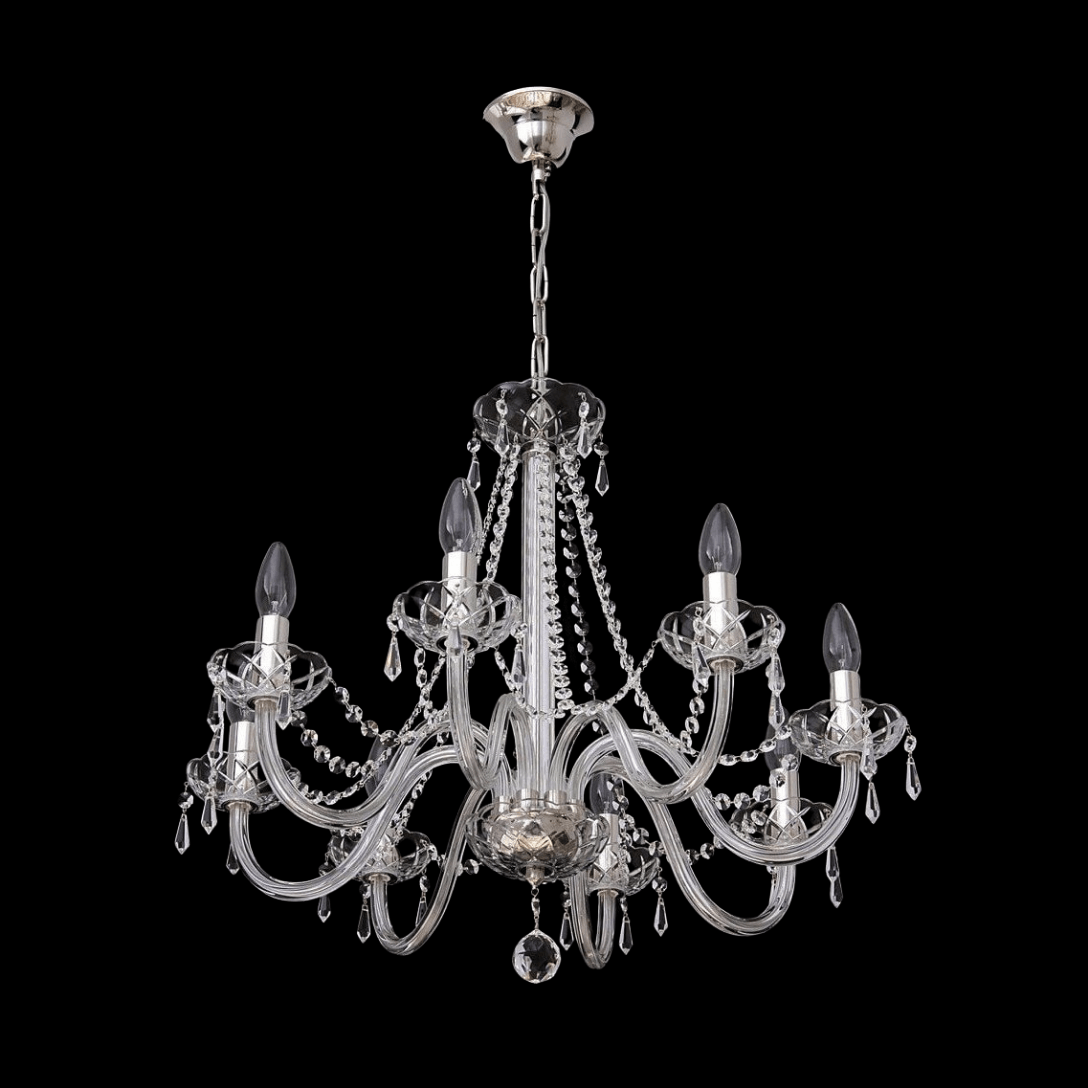 Bonton 8 Light Crystal Chandelier - Wranovsky - Luxury Lighting Boutique