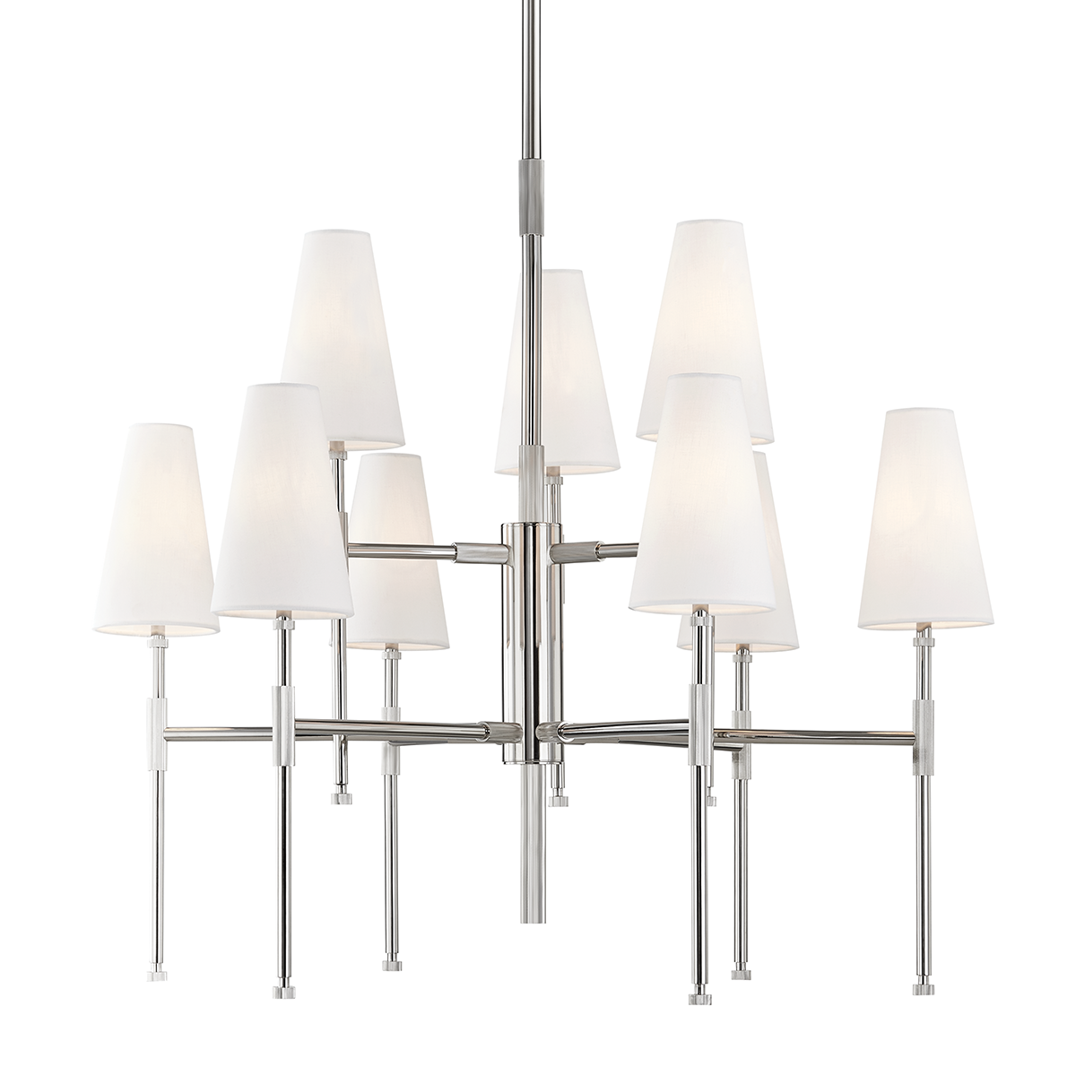 Bowery L Modern Chandelier - 3734 - Hudson Valley - Luxury Lighting Boutique