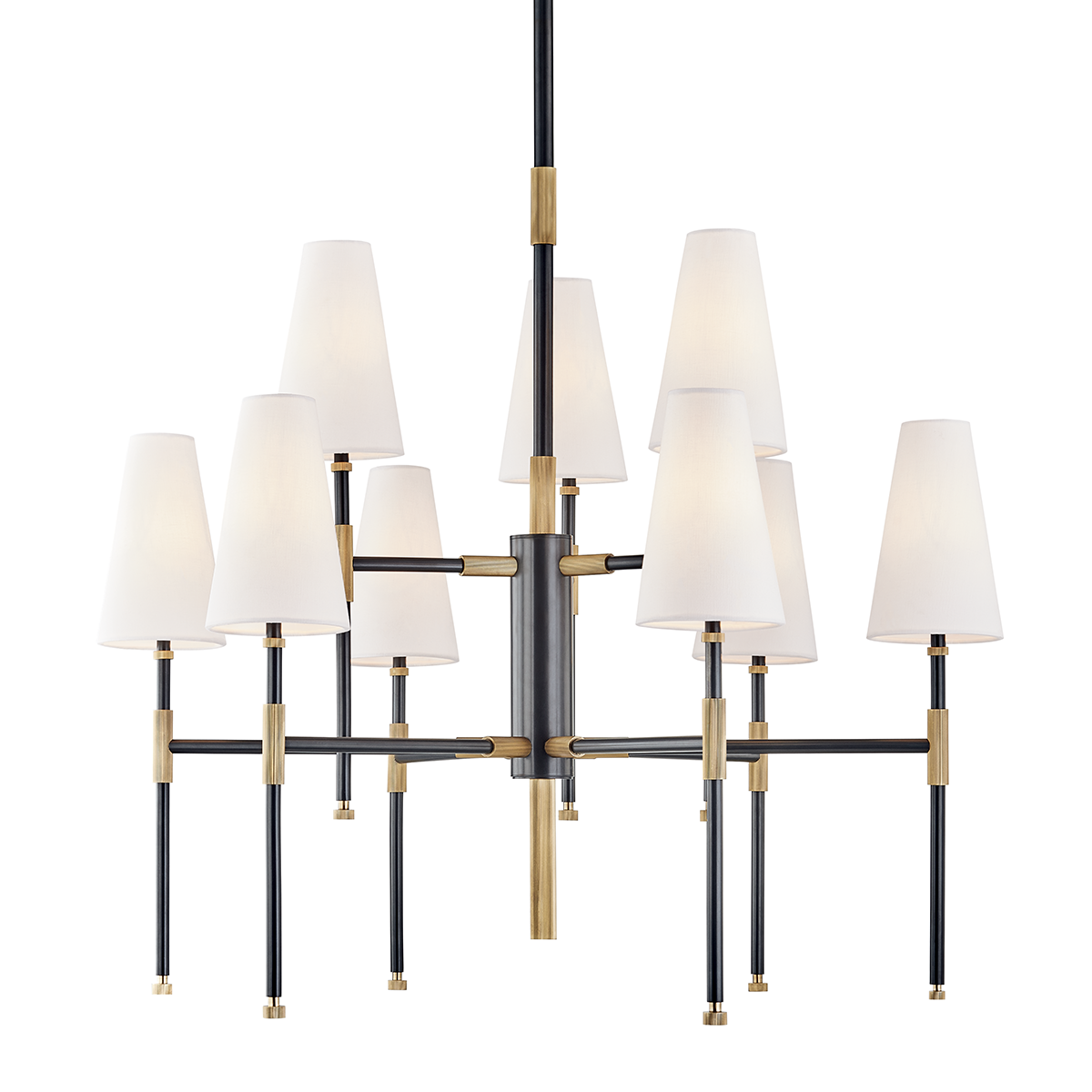 Bowery L Modern Chandelier - 3734 - Hudson Valley - Luxury Lighting Boutique