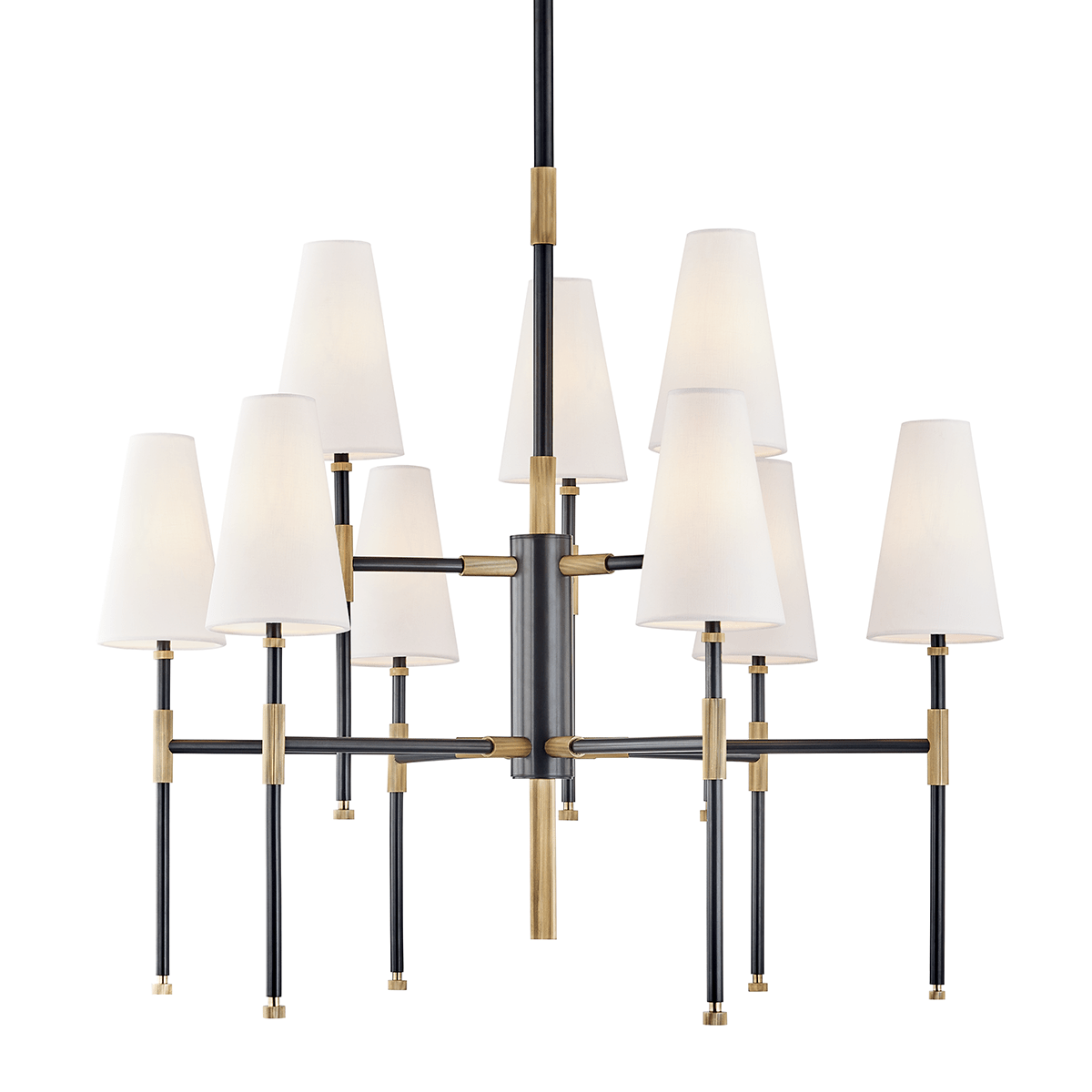 Bowery L Modern Chandelier - 3734 - Hudson Valley - Luxury Lighting BoutiqueChandelierHudson Valley Lighting