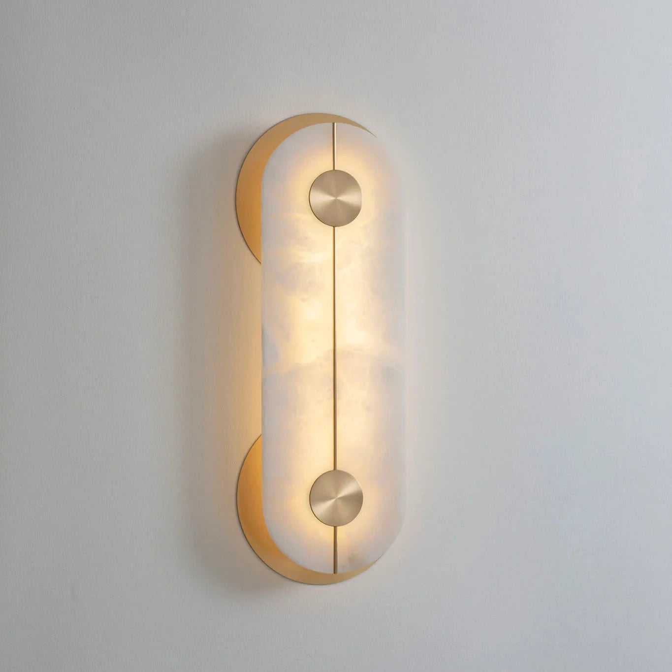 Brace Wall Light - Brushed Brass/Nickel (S/L) - Luxury Lighting Boutique