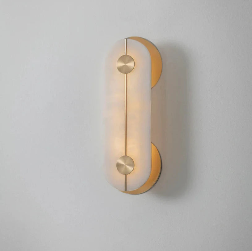 Brace Wall Light - Brushed Brass/Nickel (S/L) - Luxury Lighting Boutique