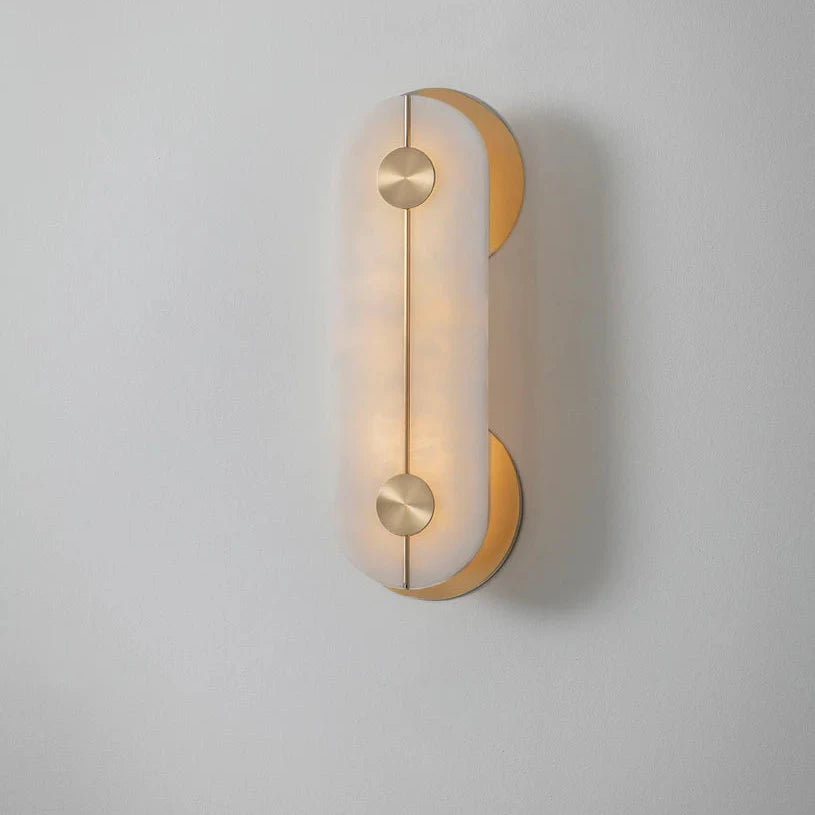 Brace Wall Light - Brushed Brass/Nickel (S/L) - Luxury Lighting Boutique