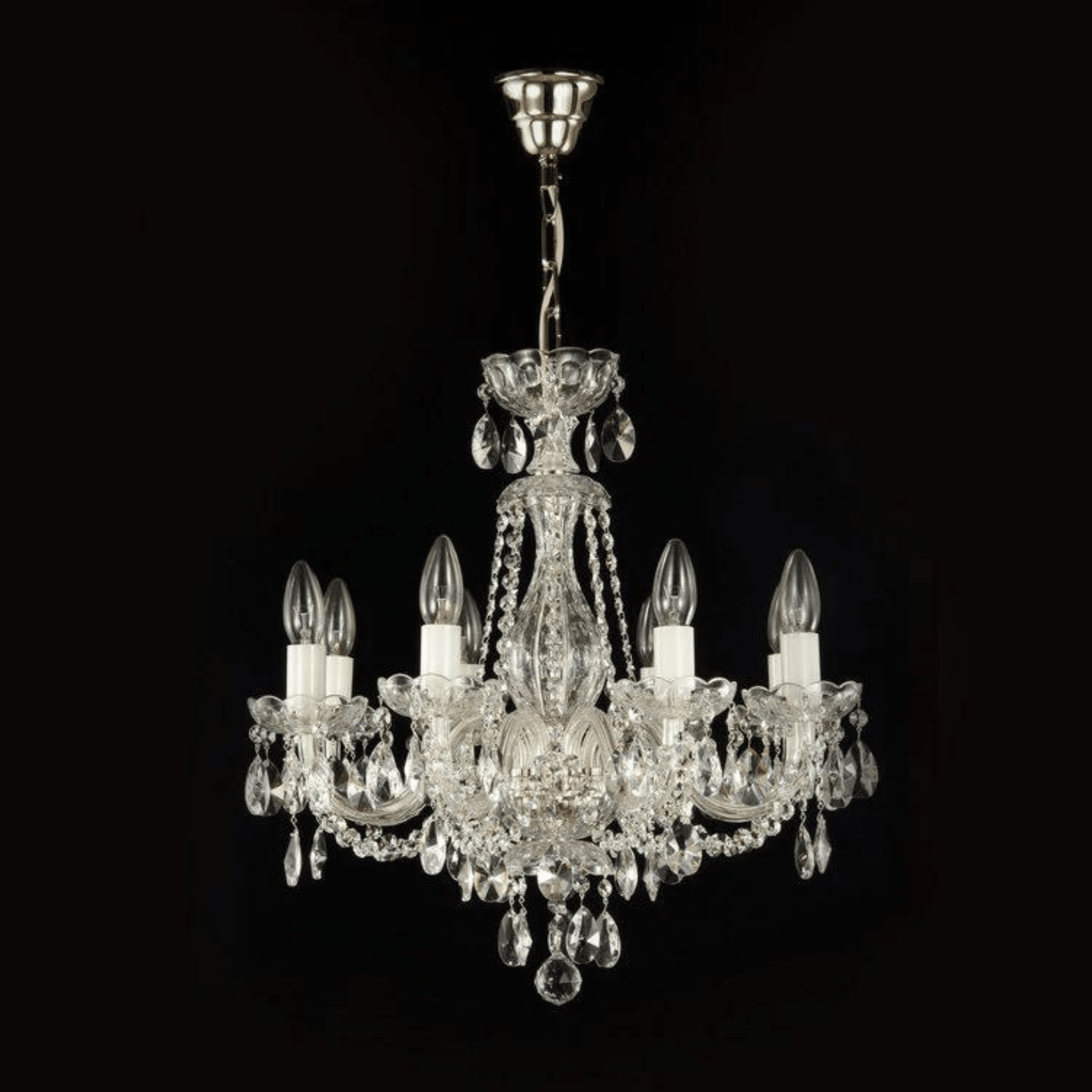 Brilliant 8 Crystal Chandelier - Wranovsky - Luxury Lighting BoutiqueWranovsky
