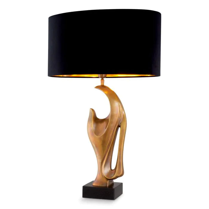 Brunetti Table Lamp (Antique Brass Finish) - Eichholtz - Luxury Lighting Boutique