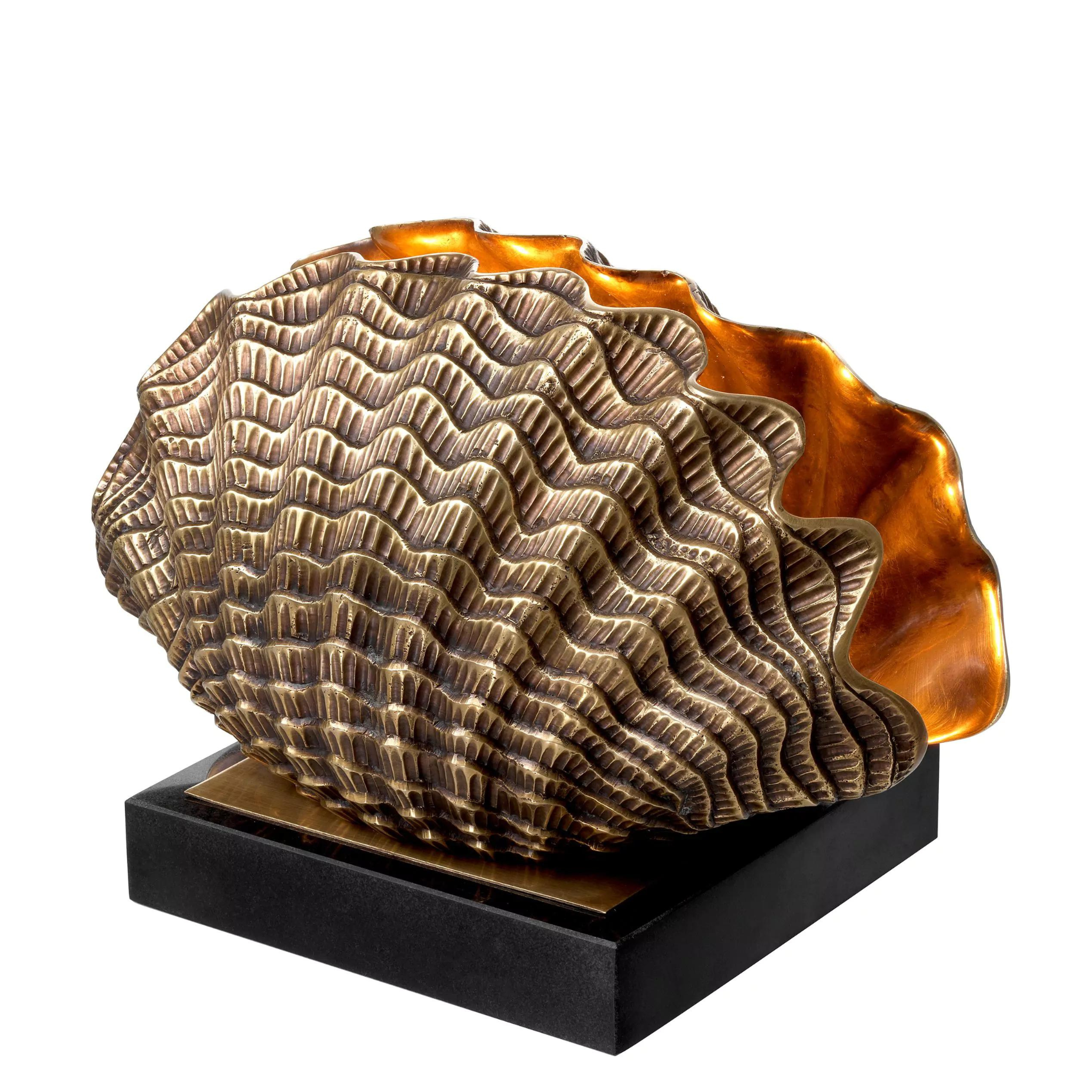 Burbank (Vintage Brass Finish) Table Lamp - Eichholtz - Luxury Lighting Boutique