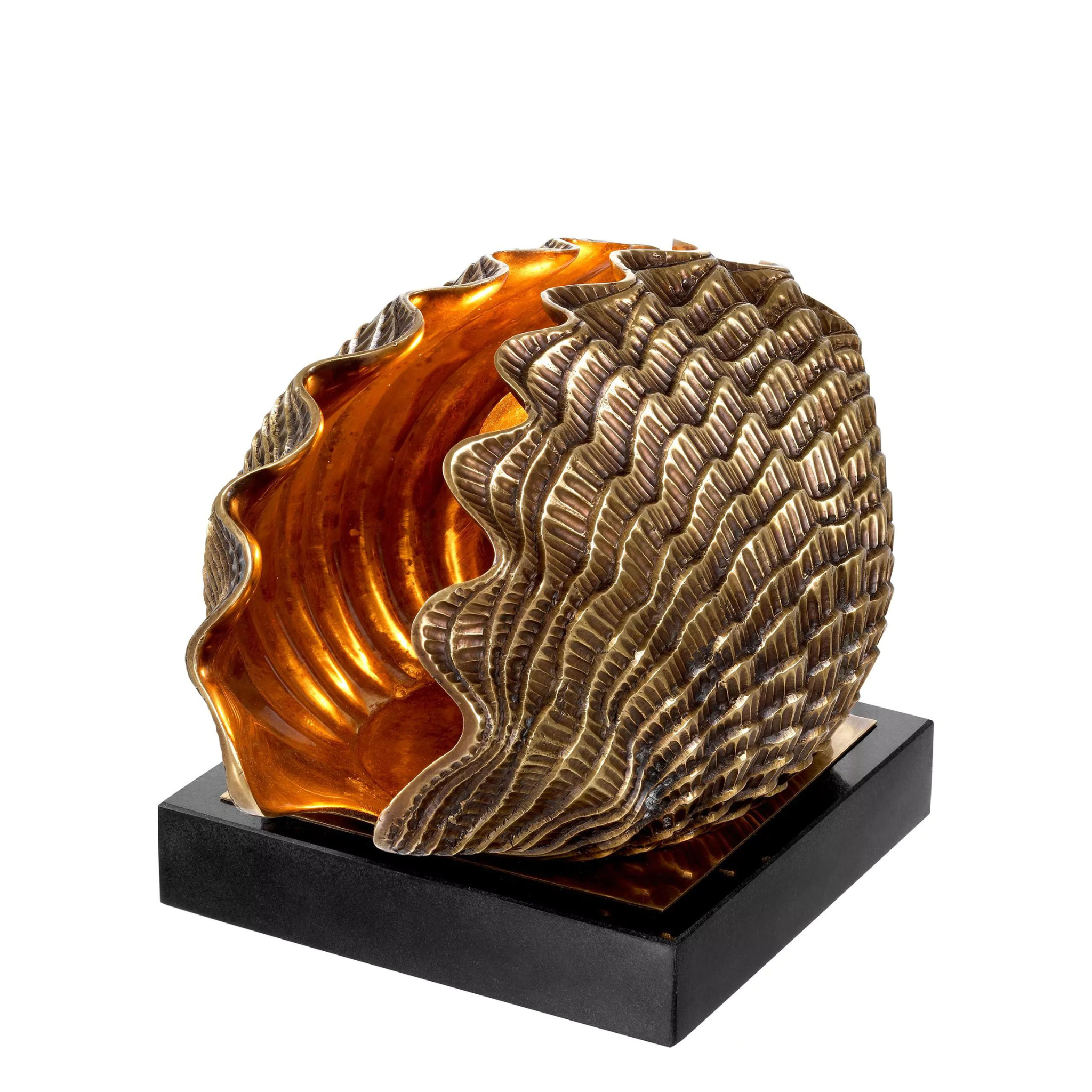 Burbank (Vintage Brass Finish) Table Lamp - Eichholtz - Luxury Lighting Boutique