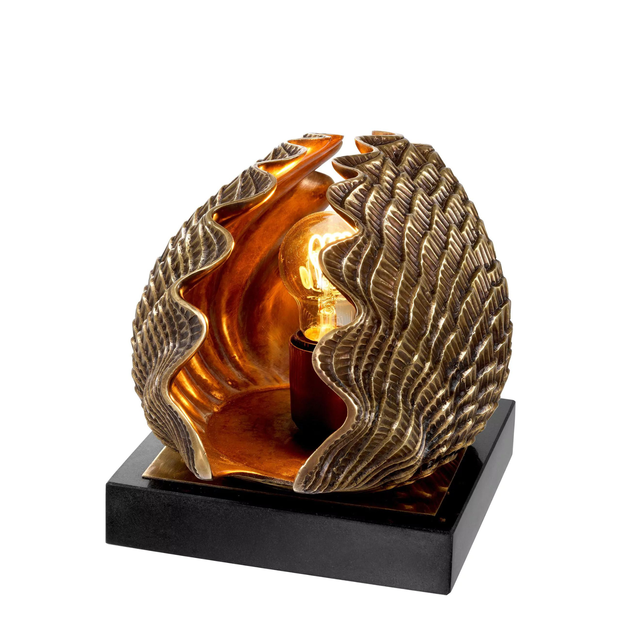 Burbank (Vintage Brass Finish) Table Lamp - Eichholtz - Luxury Lighting Boutique