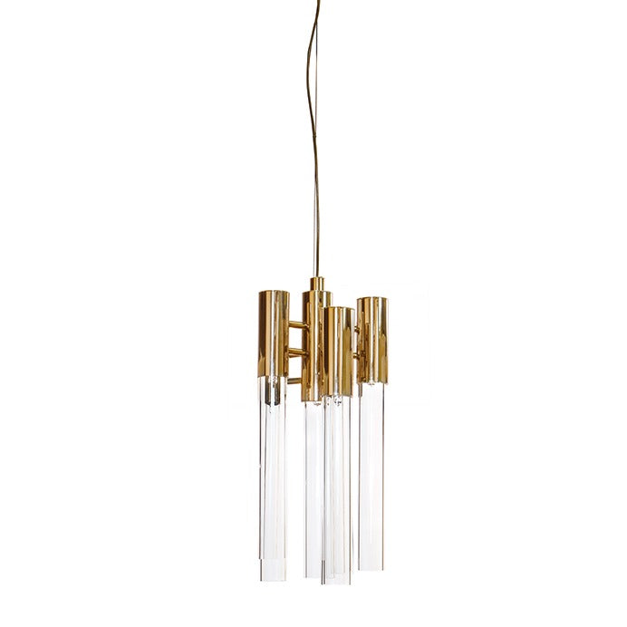 Burj 6 Light Crystal Pendant - Luxxu - Luxury Lighting Boutique