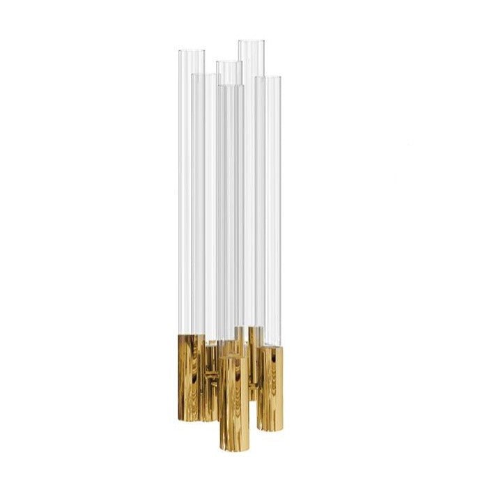 Burj 6 Light Crystal Wall Sconce - Luxxu - Luxury Lighting BoutiqueWall LightsLuxxu