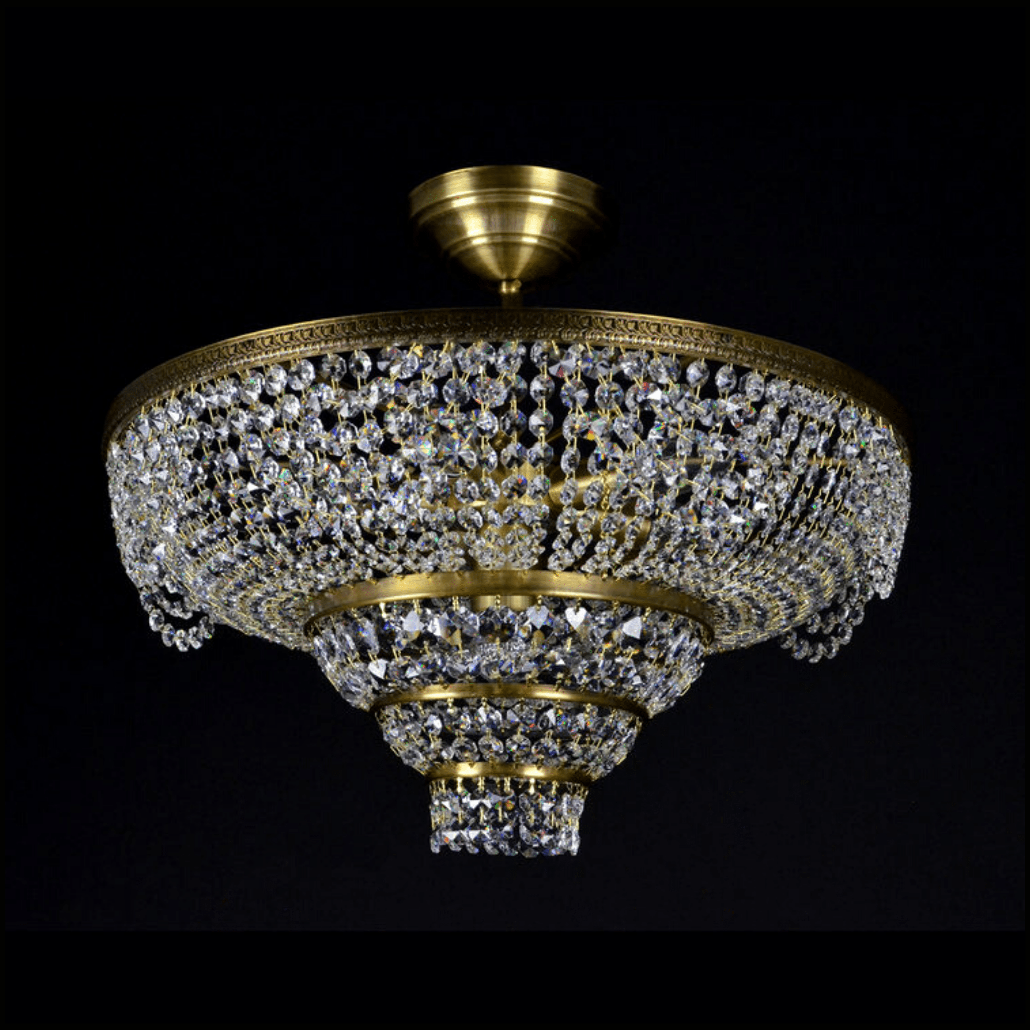 Byzantium 6 Crystal Chandelier - Wranovsky - Luxury Lighting BoutiqueChandeliersWranovsky