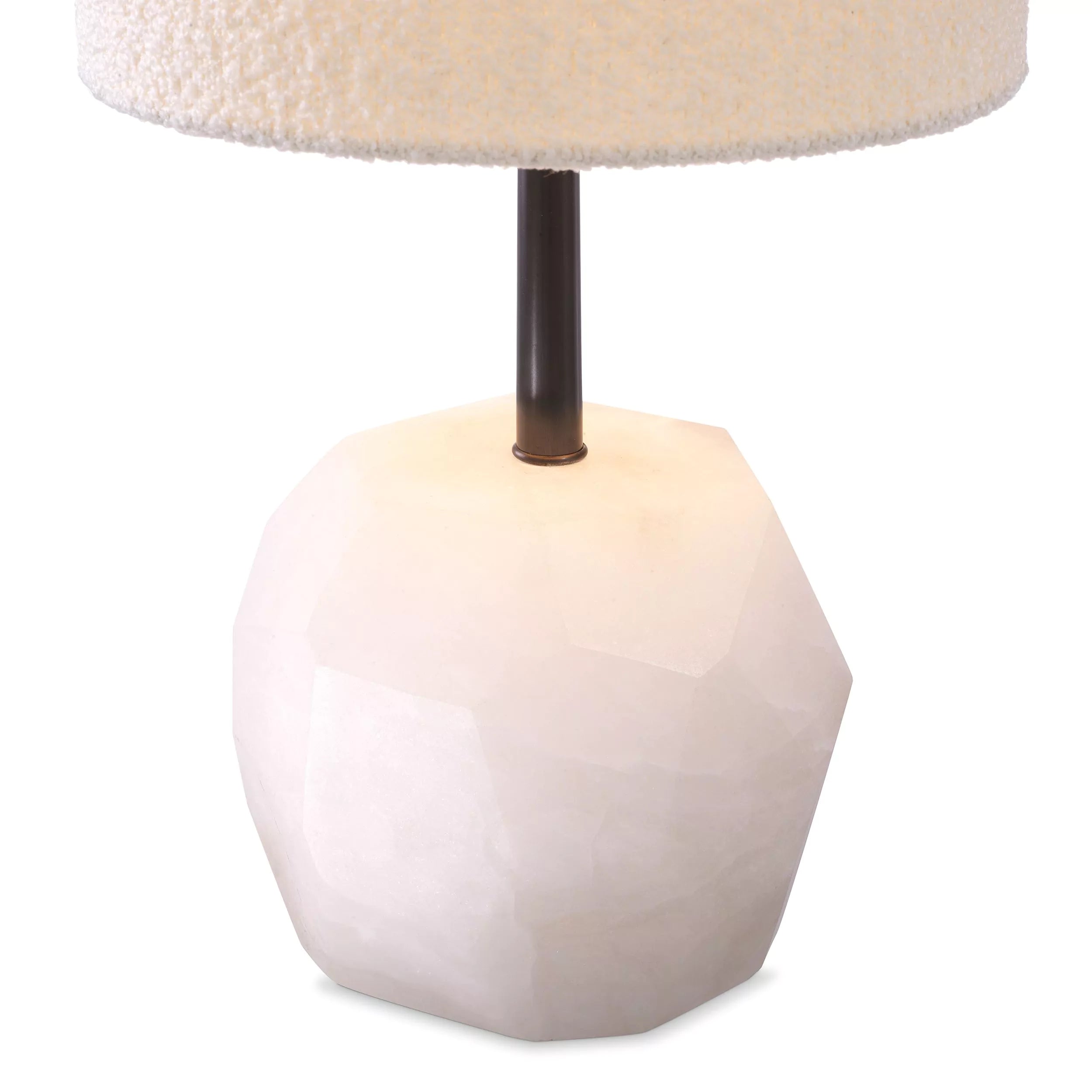 Cahaba (Alabaster/Bronze Finish) Table Lamp - Eichholtz - Luxury Lighting Boutique
