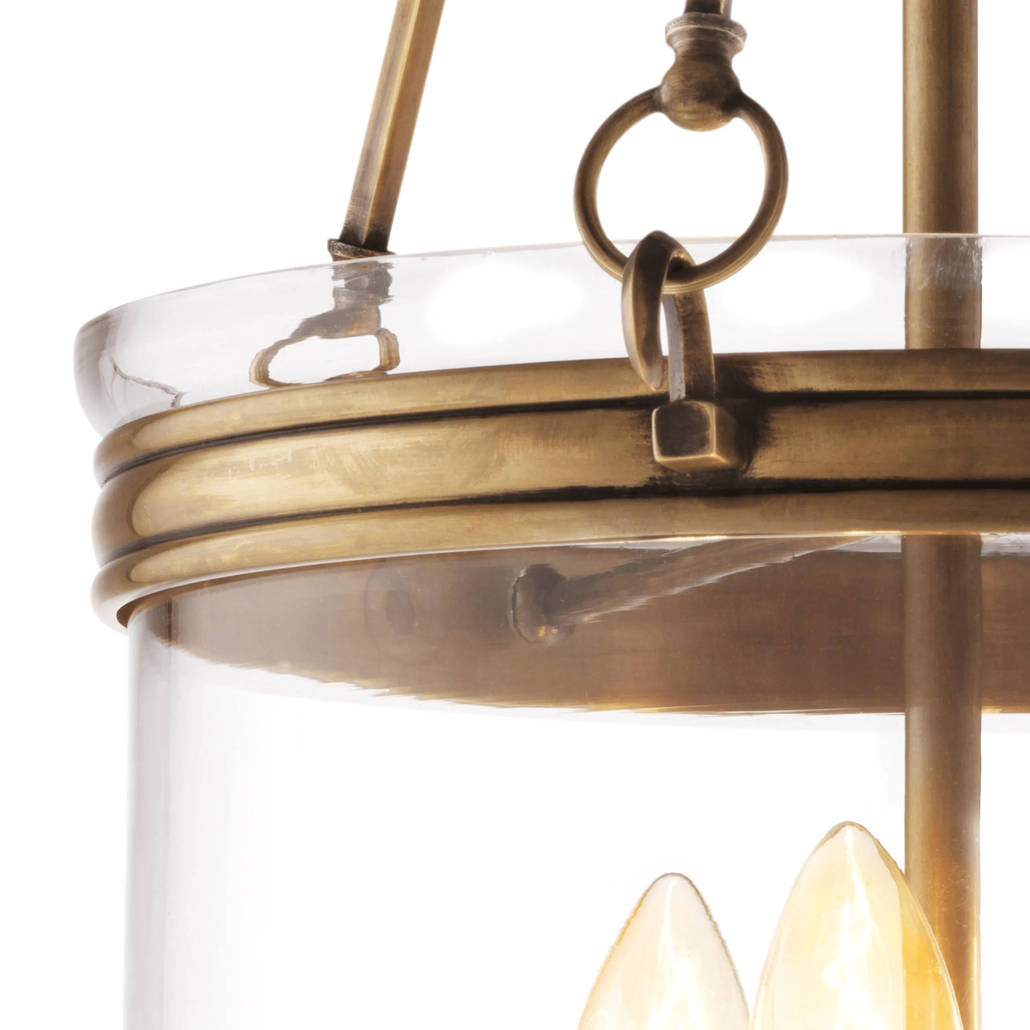 Cameron S Lantern - Brass - Eichholtz - Luxury Lighting BoutiqueHall LanternEichholtz