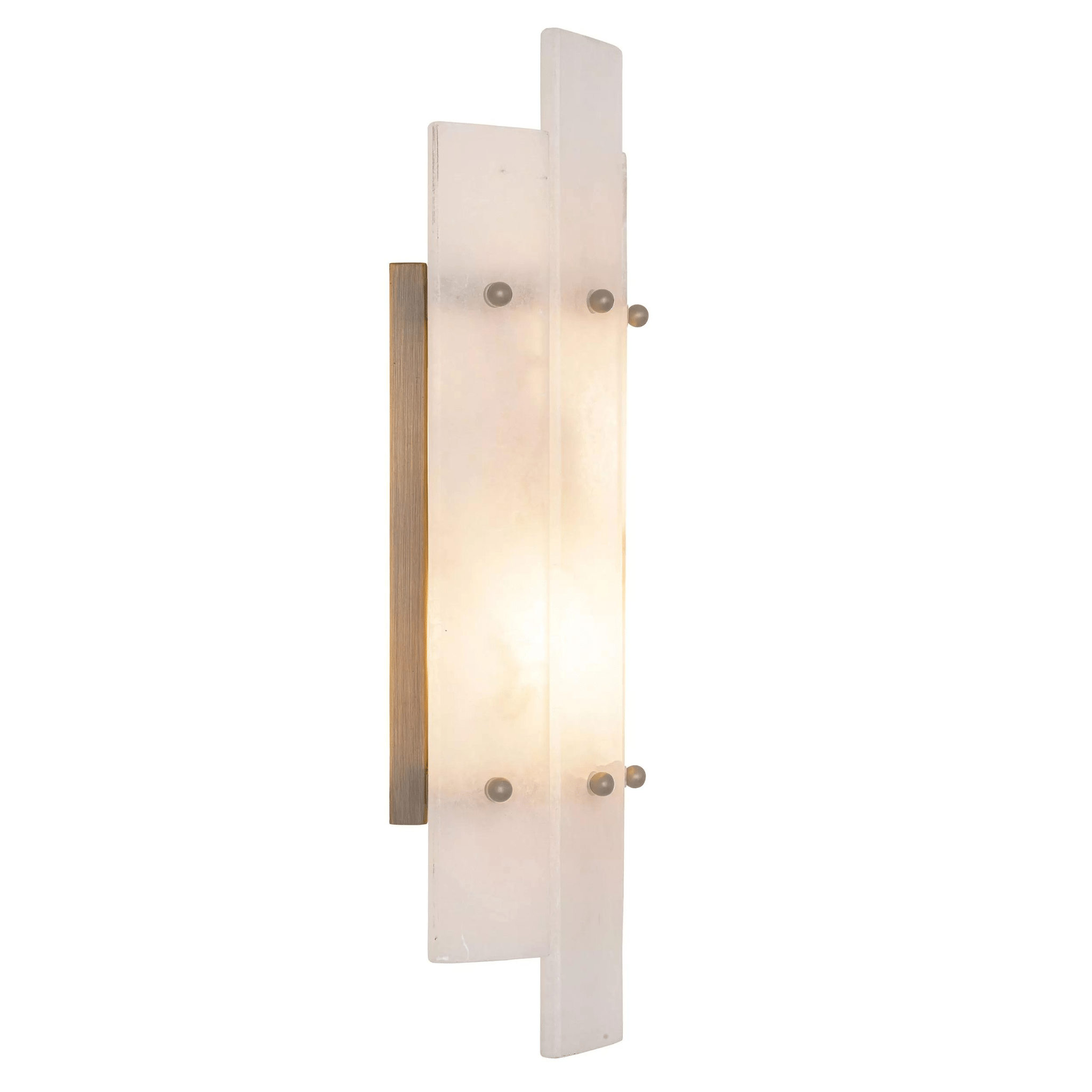Caprera Wall Lamp - Brass & Alabaster - Eichholtz - Luxury Lighting BoutiqueWall LightsEichholtz