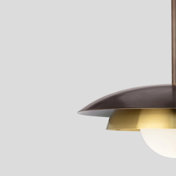 Carapace Pendant (Drop Rod)- CTO Lighting - Luxury Lighting Boutique