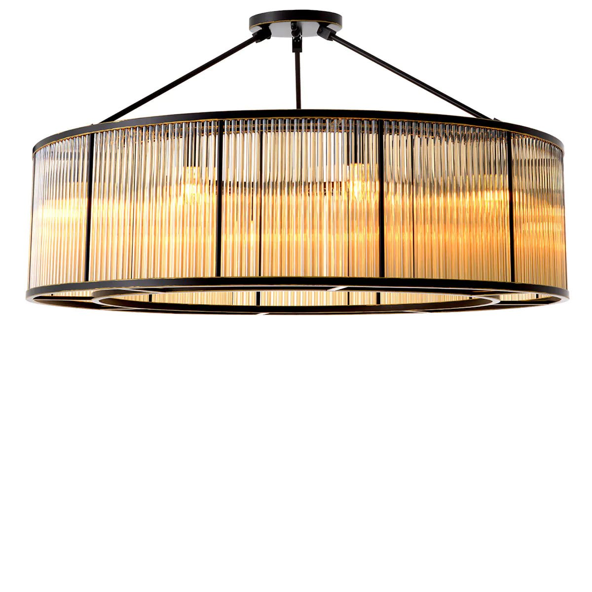 Bernardi XL Ceiling Lamp - Eichholtz - Luxury Lighting BoutiqueBrass/Metal ChandeliersEichholtz