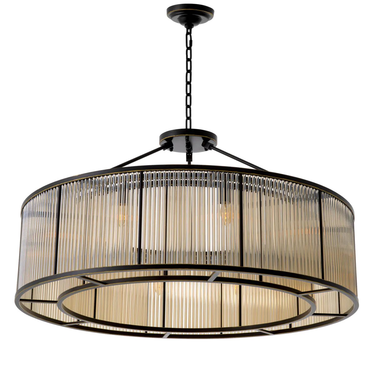Bernardi XL Ceiling Lamp - Eichholtz - Luxury Lighting BoutiqueBrass/Metal ChandeliersEichholtz