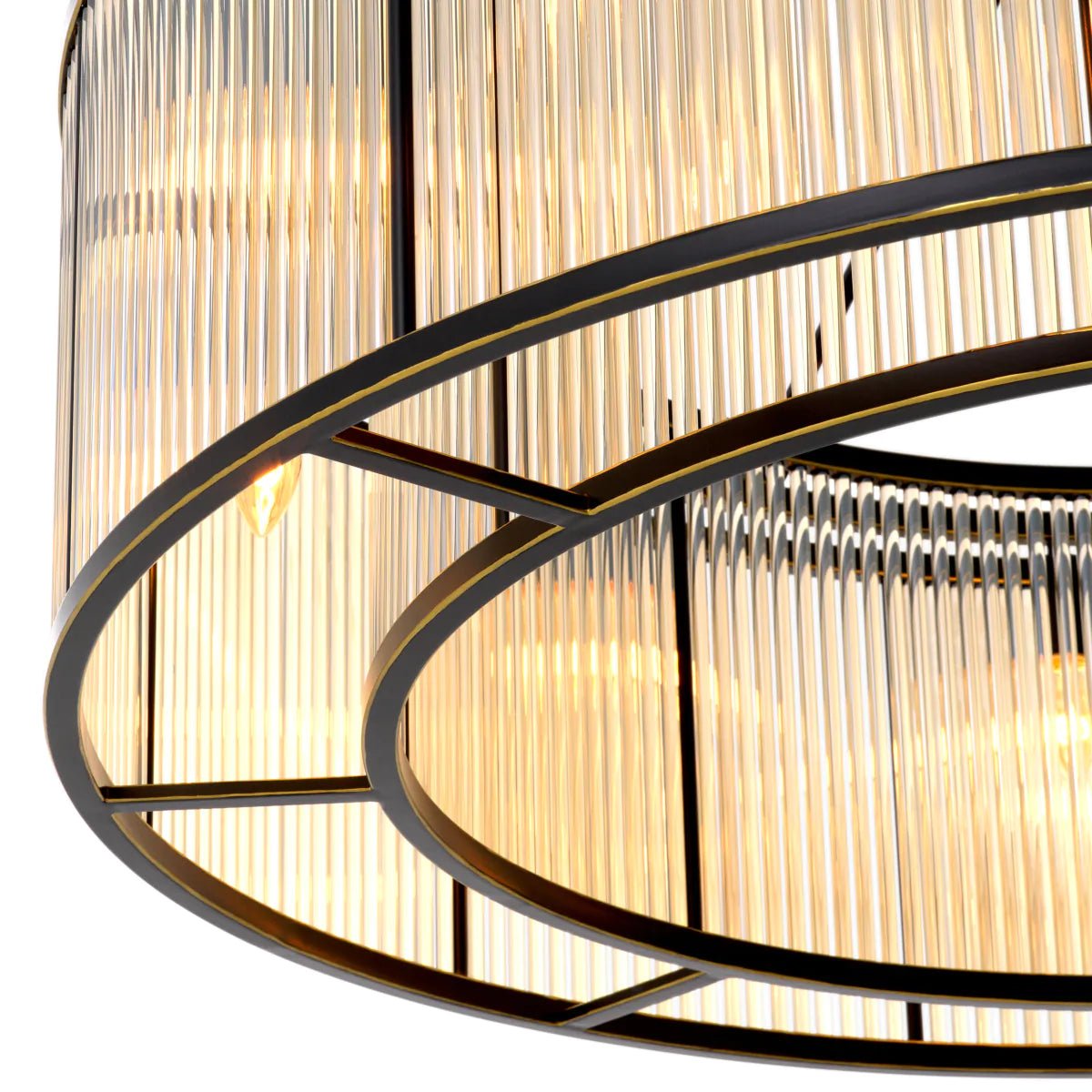 Bernardi XL Ceiling Lamp - Eichholtz - Luxury Lighting BoutiqueBrass/Metal ChandeliersEichholtz