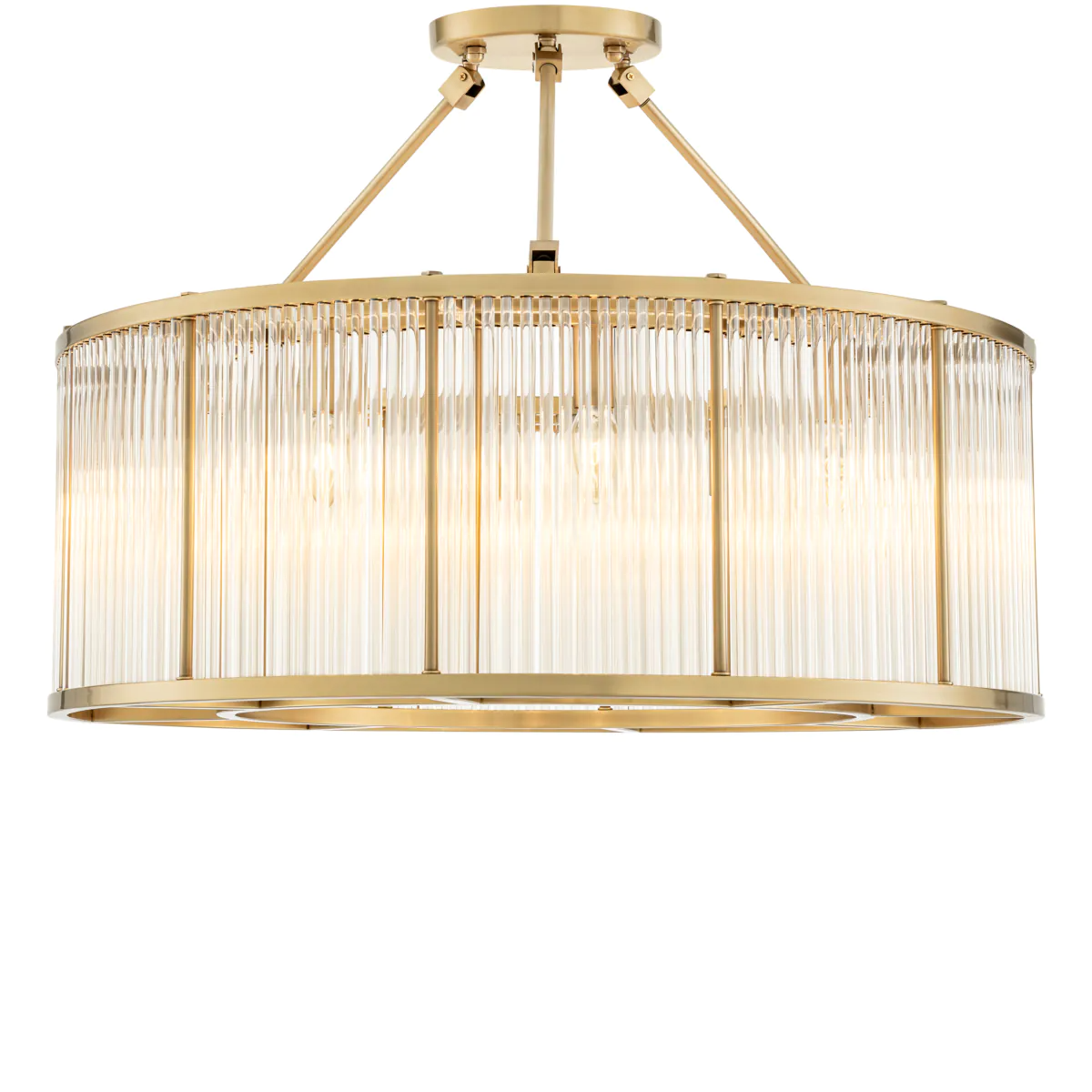 "Ceiling Lamp Bernardi L by Eichholtz, luxurious and elegant lighting fixture"