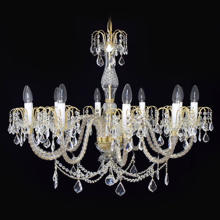 Ceremony 10 Light Crystal Chandelier - Wranovsky - Luxury Lighting BoutiqueTraditional Crystal ChandeliersWranovsky