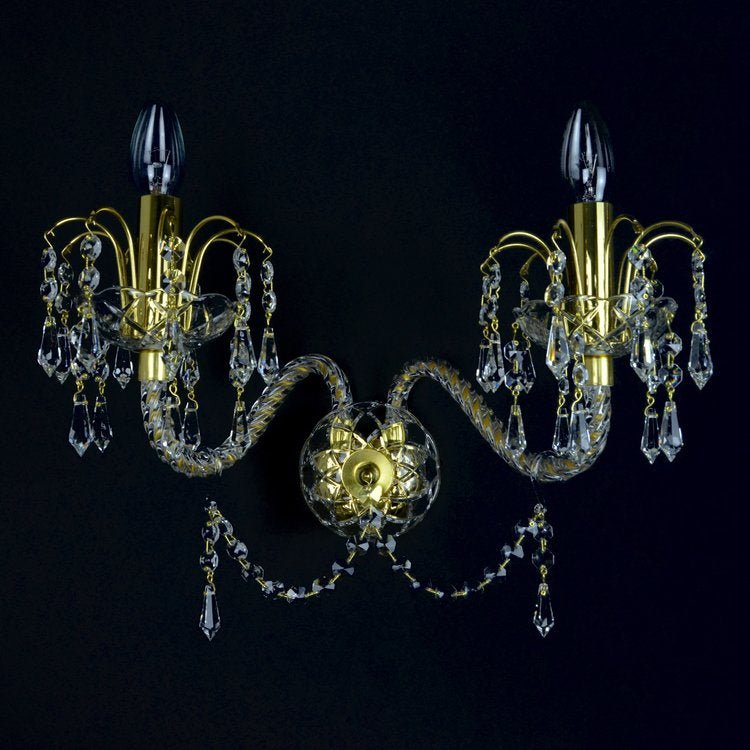 Ceremony 2 Wall Light (Alpha Gold/Silver) - Wranovsky - Luxury Lighting BoutiqueWall LightsWranovsky