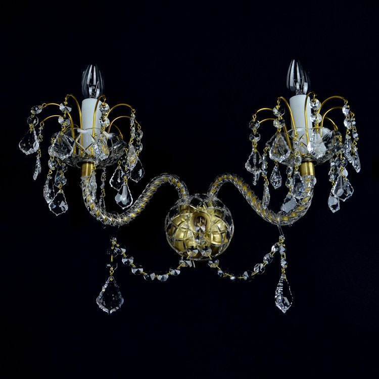 Ceremony 2 Wall Light (Alpha Gold/Silver) - Wranovsky - Luxury Lighting Boutique