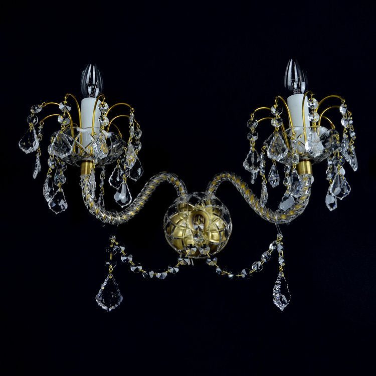 Ceremony 2 Wall Light (Alpha Gold/Silver) - Wranovsky - Luxury Lighting BoutiqueWall LightsWranovsky