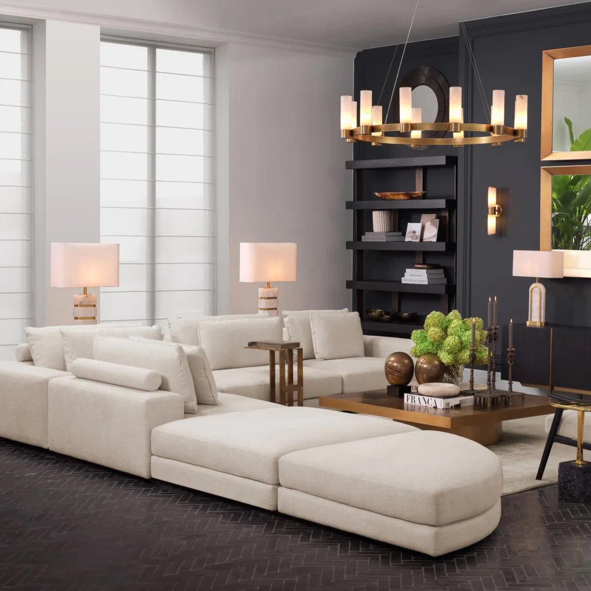 Castro Chandelier - Eichholtz - Luxury Lighting BoutiqueBrass/Metal ChandeliersEichholtz