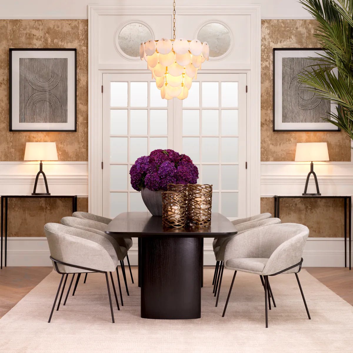 Clementina Chandelier - Eichholtz - Luxury Lighting BoutiqueBrass/Metal ChandeliersEichholtz