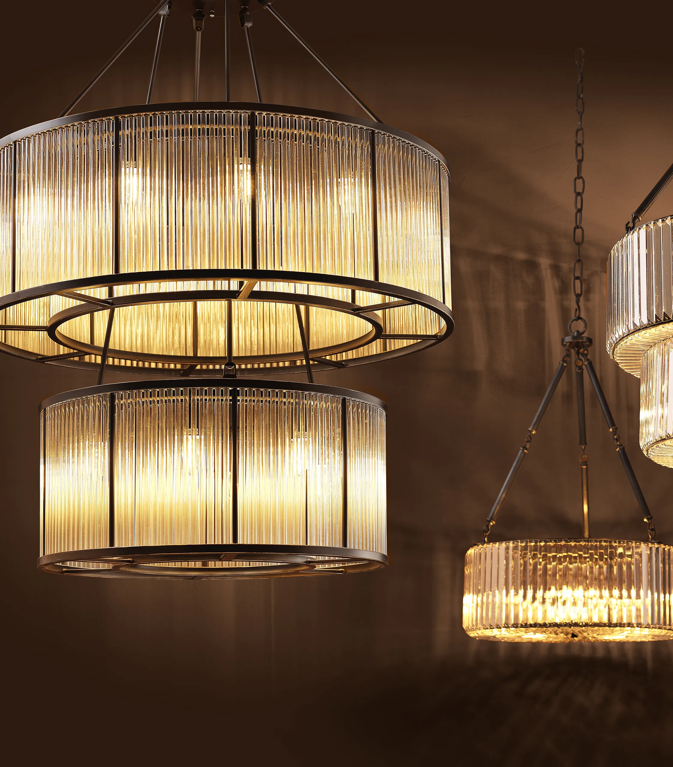 "Chandelier Bernardi by Eichholtz, elegant and sophisticated lighting fixture"