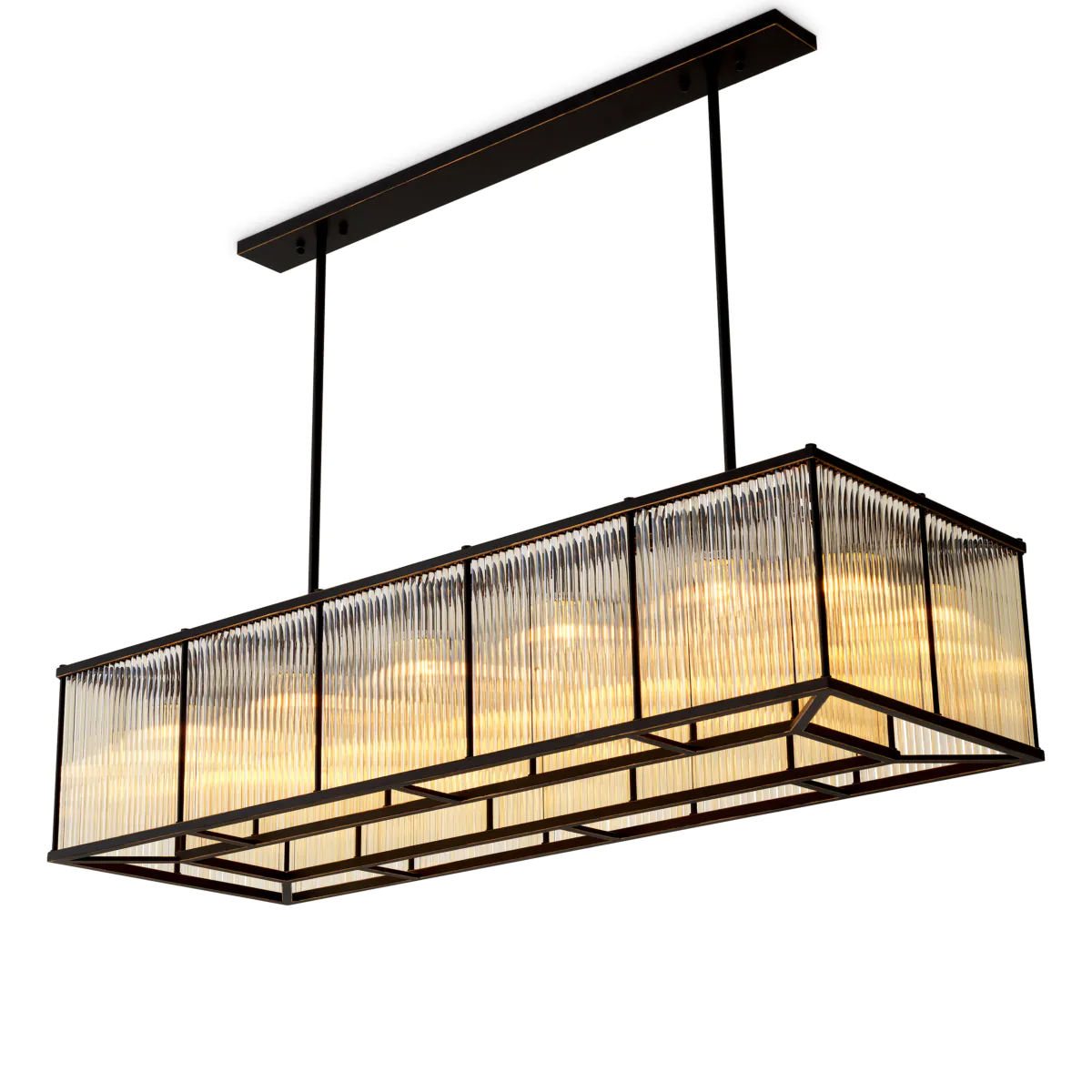 Chandelier Bernardi Rectangular by Eichholtz - Elegant luxury lighting fixture for home décor