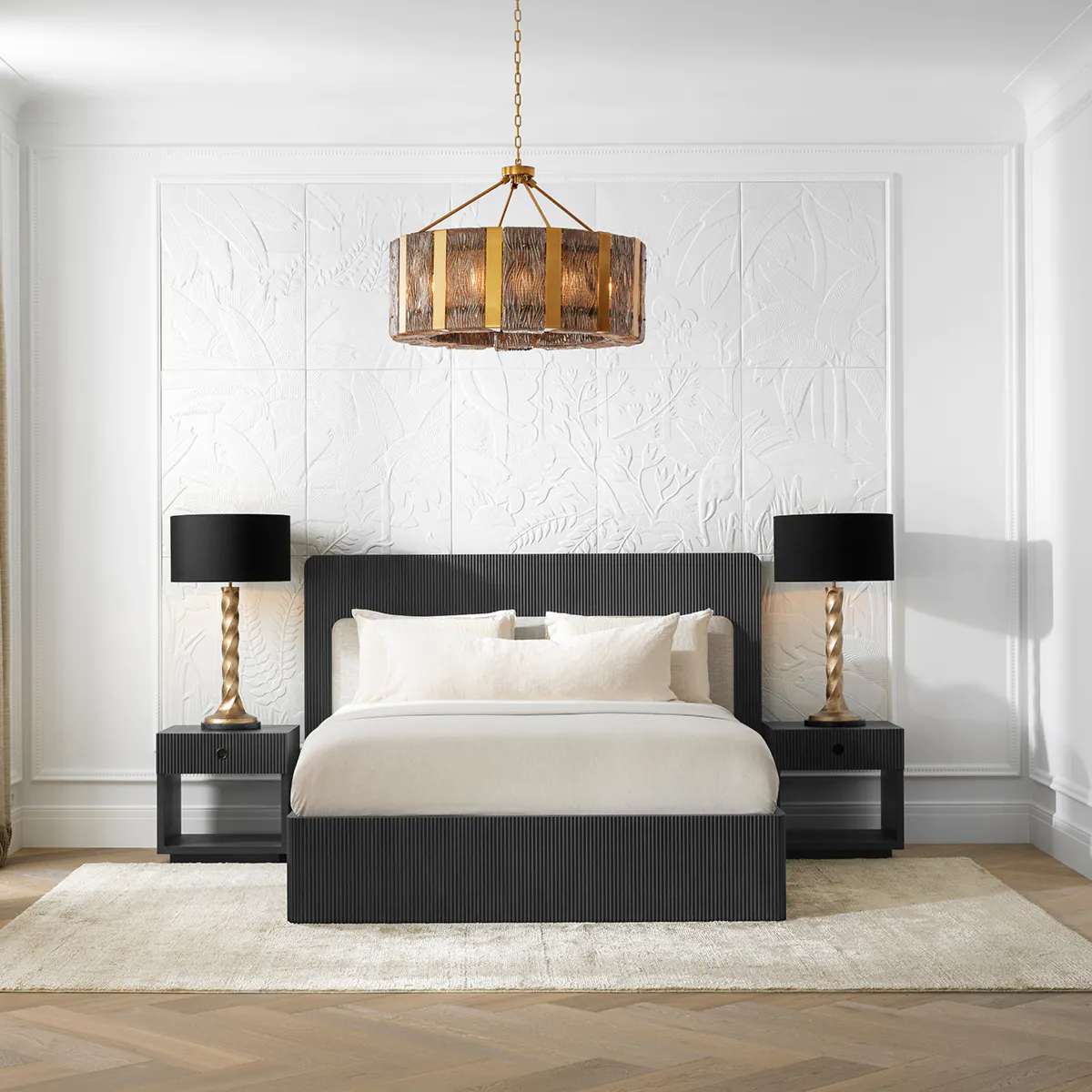 "Chandelier Elysian by Eichholtz, elegant and luxurious lighting fixture"