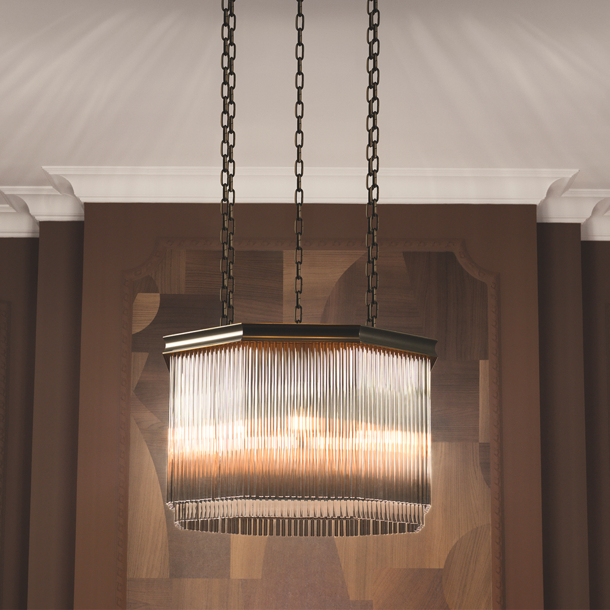 Chandelier Estela by Eichholtz - Elegant lighting fixture for luxurious home décor