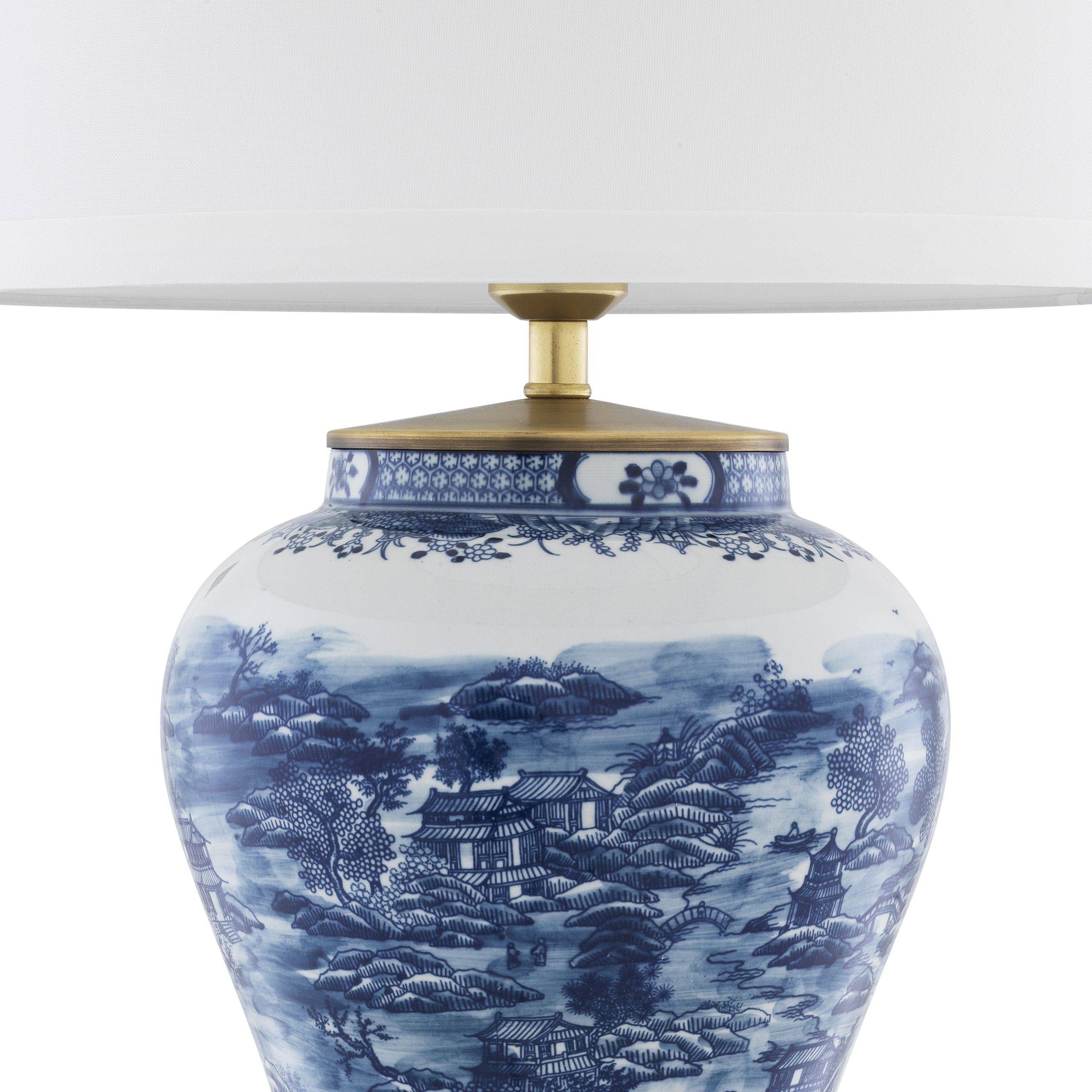 Chinese Blue Ceramic Table Lamp - Eichholtz - Luxury Lighting BoutiqueTable LampEichholtz