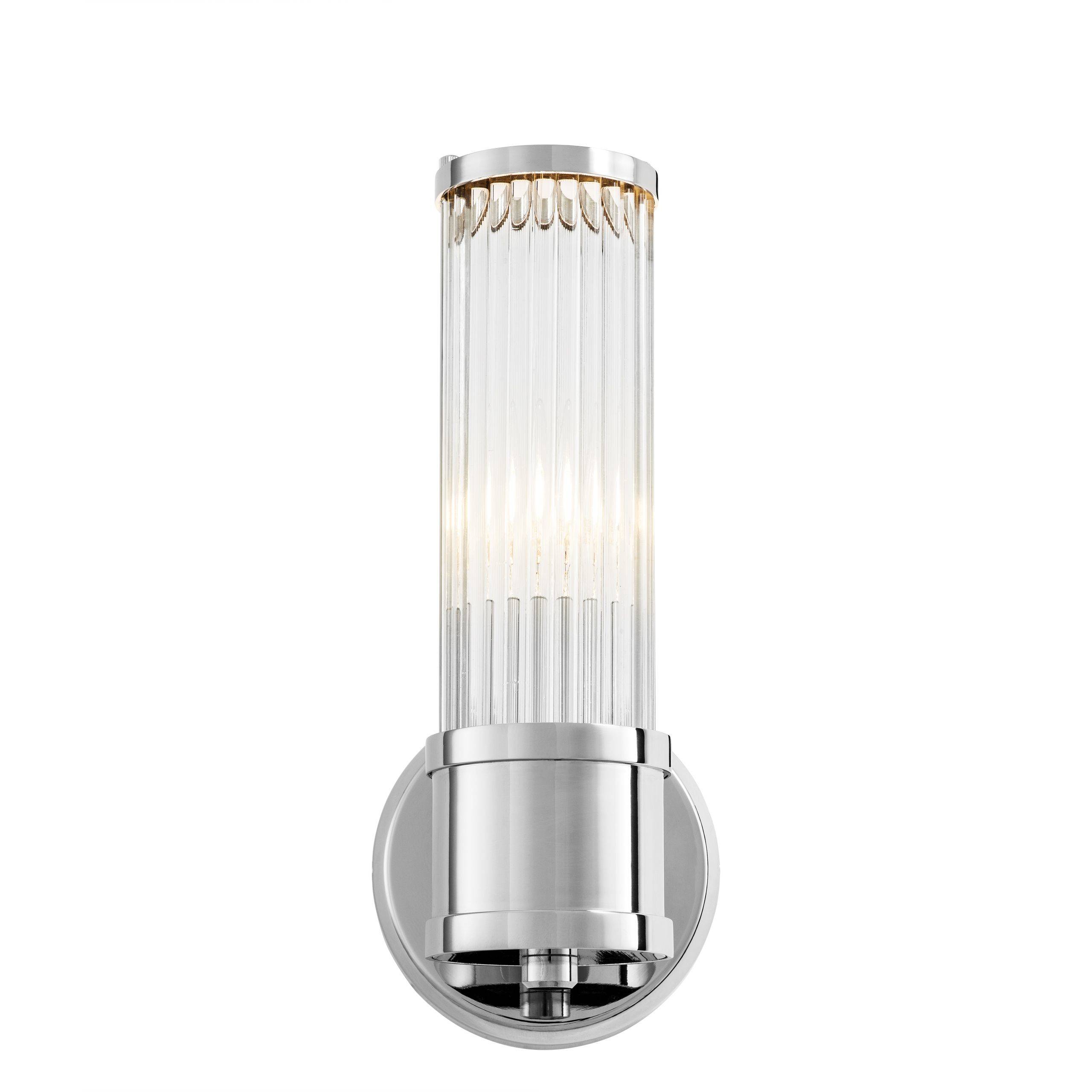 Claridges Wall Lamp Single | Double - Brass | Nickel - Eichholtz - Luxury Lighting BoutiqueWall LightsEichholtz