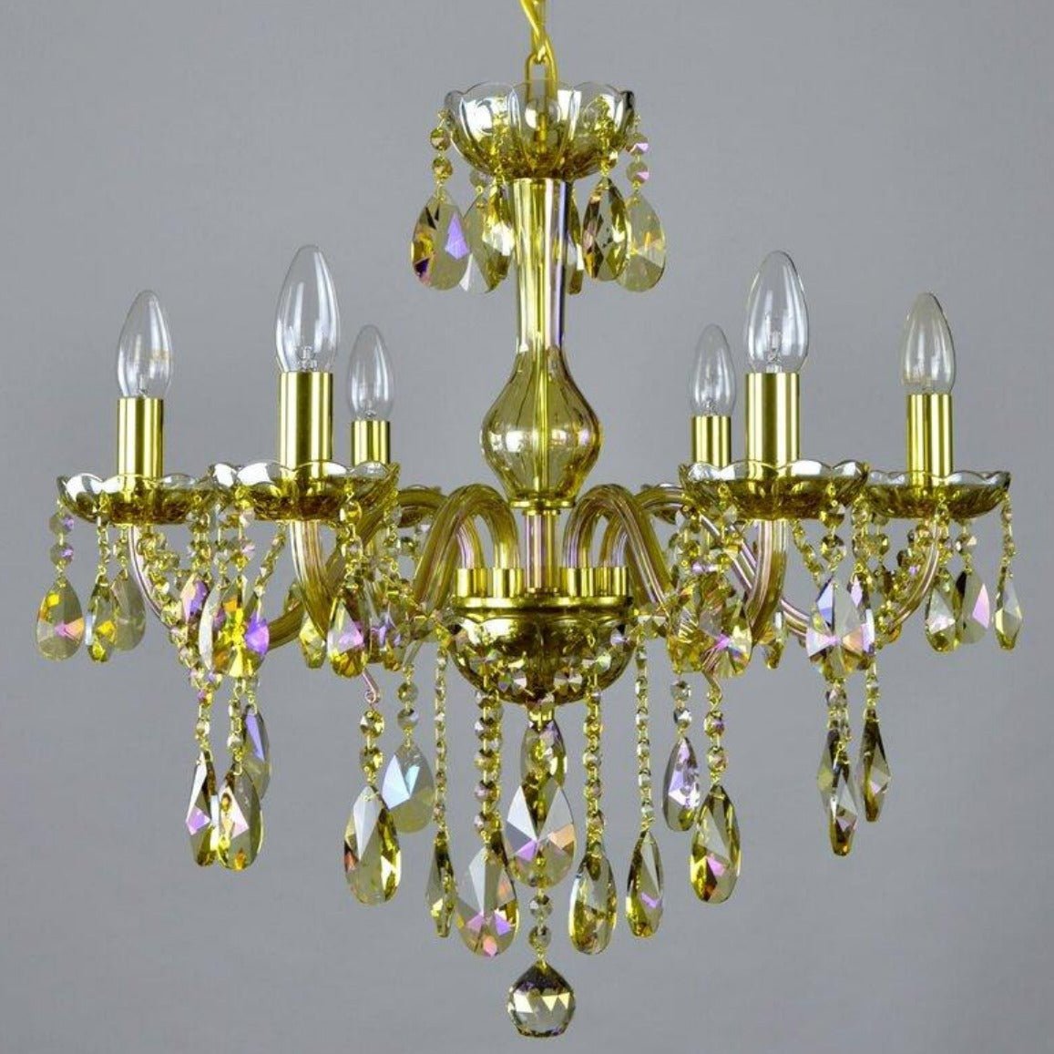 Clarit 6 Light Crystal Chandelier - Wranovsky - Luxury Lighting BoutiqueTraditional Crystal ChandeliersWranovsky