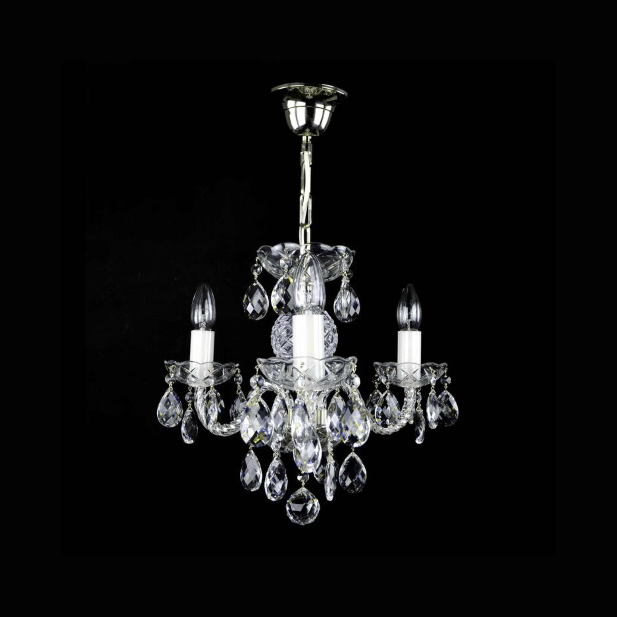 Clasico 3 Crystal Glass Chandelier - Wranovsky - Luxury Lighting BoutiqueTraditional Crystal ChandeliersWranovsky