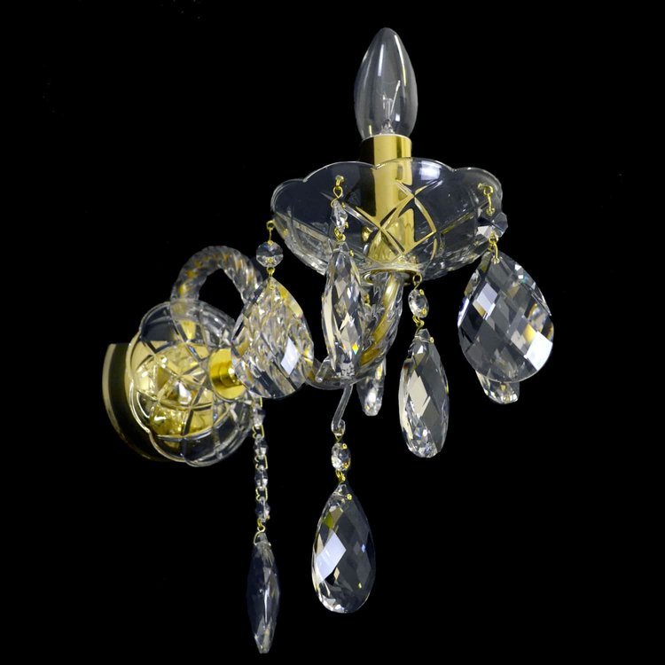Classe 1 Wall Light (Gold/Silver) - Wranovsky - Luxury Lighting BoutiqueTraditional Crystal ChandeliersWranovsky