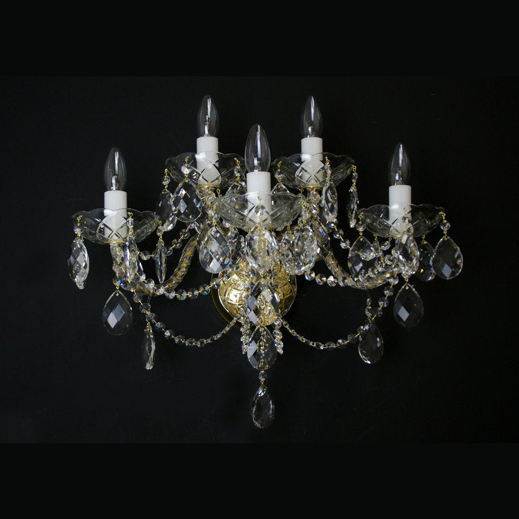 Classe 5 Wall Light (Gold/Silver) - Wranovsky - Luxury Lighting Boutique