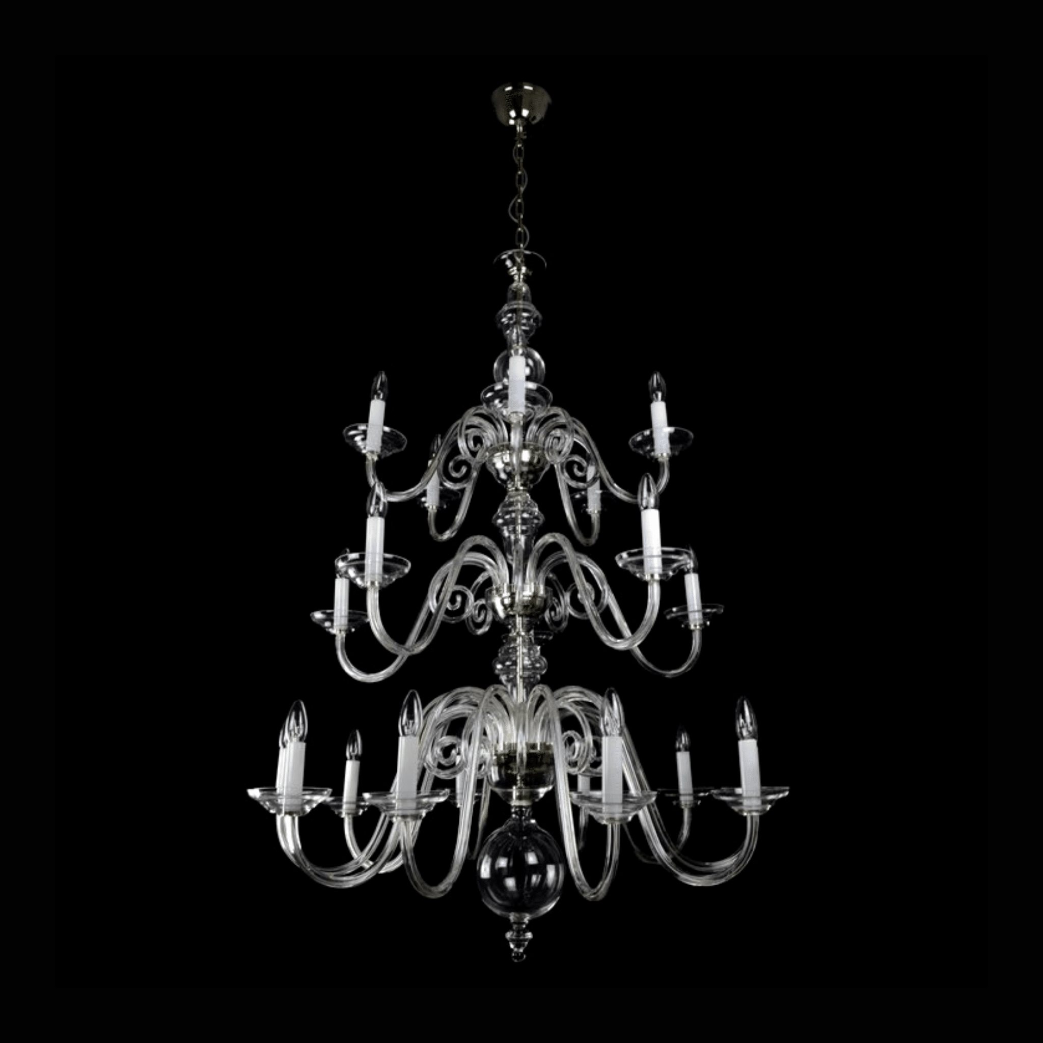 Clerius 20 Crystal Chandelier - Wranovsky - Luxury Lighting BoutiqueChandeliersWranovsky